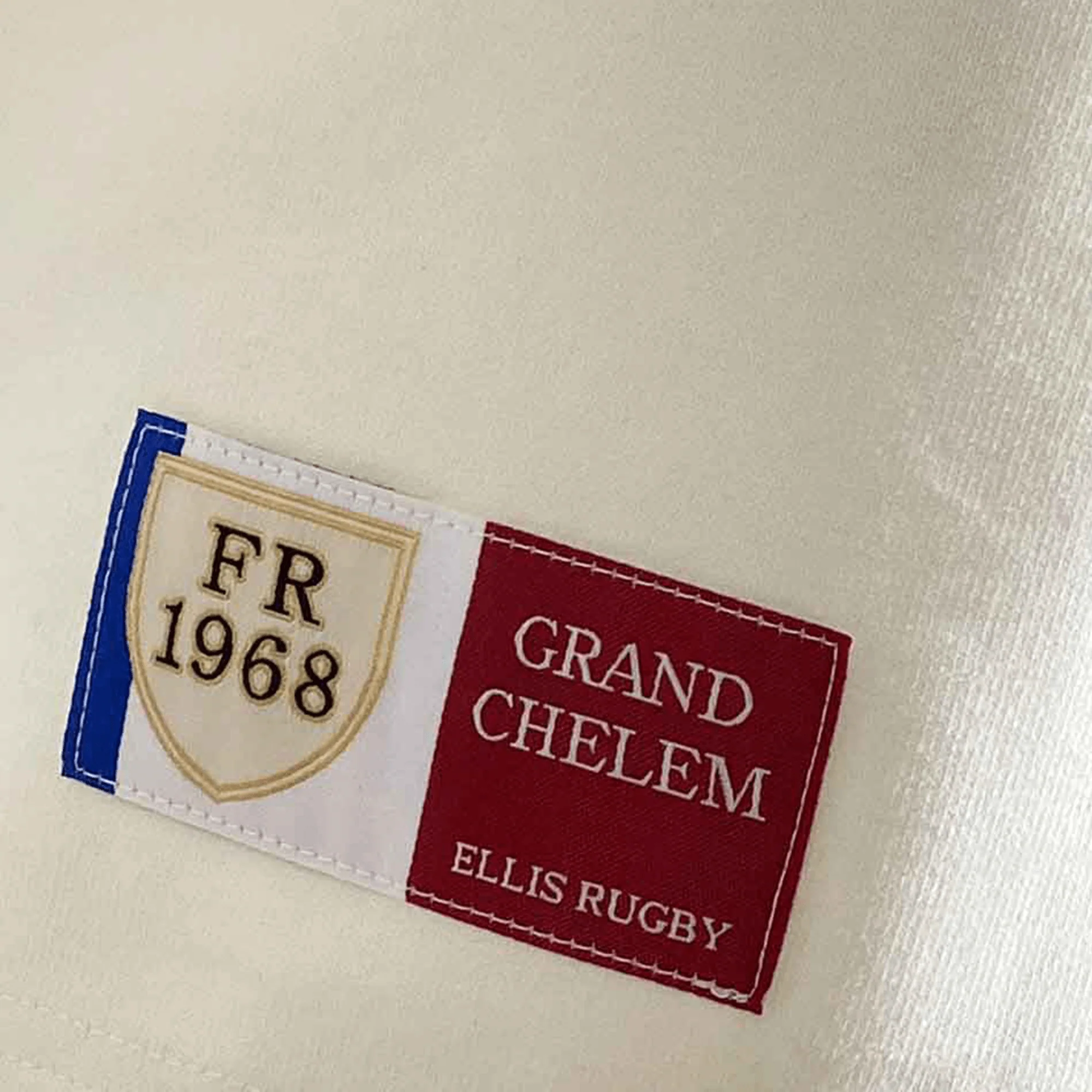 Ellis Rugby France 1968 Grand Slam Classic Rugby Shirt - Image 4
