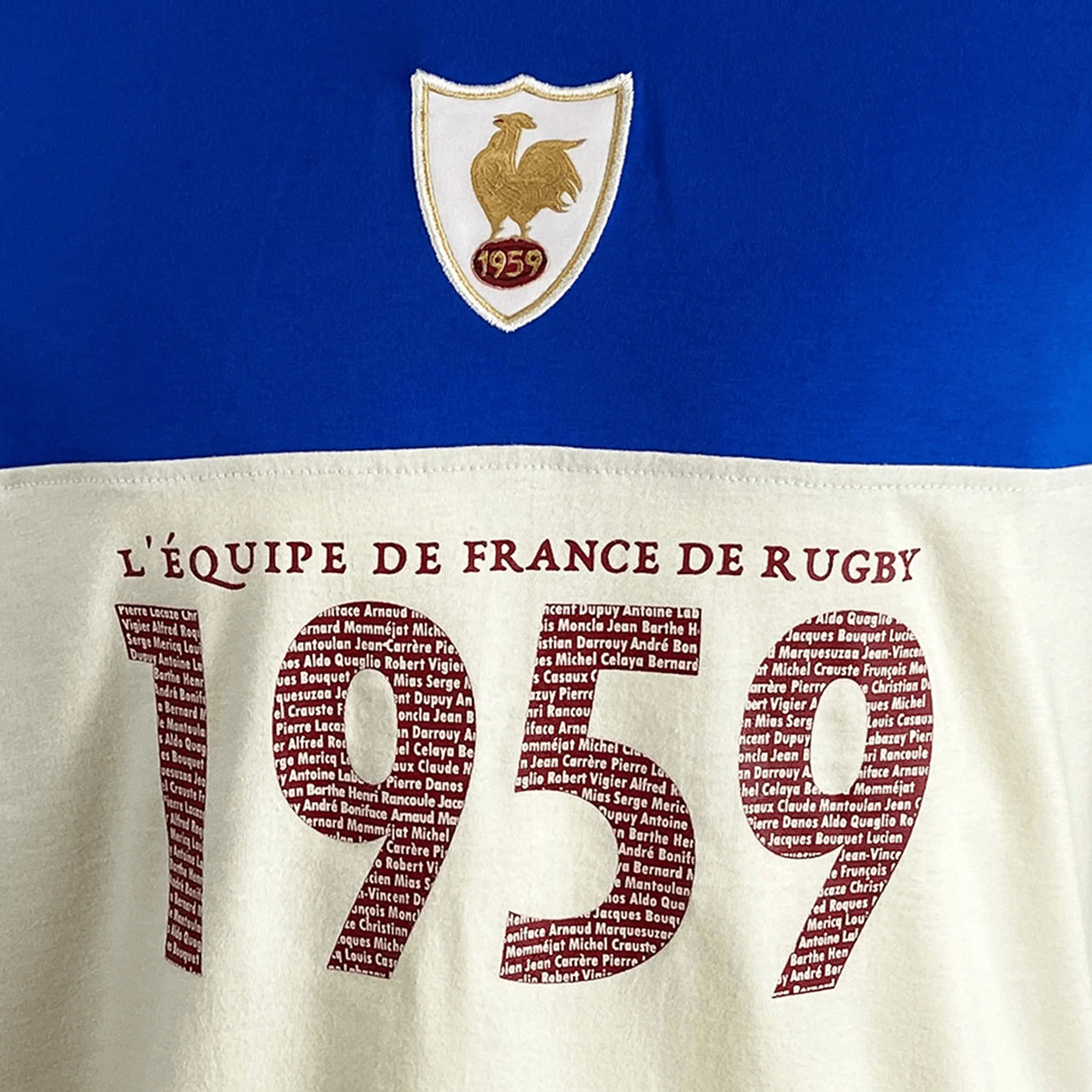 Ellis Rugby France Rugby 1959 T-Shirt - Image 3