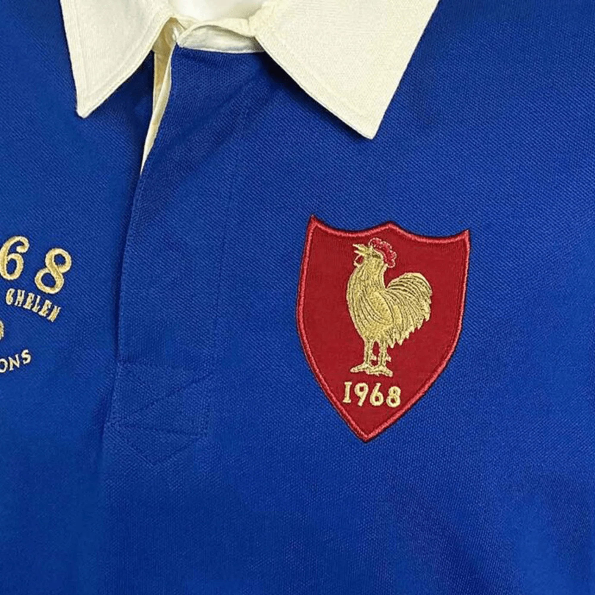 Ellis Rugby France Rugby 1968 Polo - Image 3