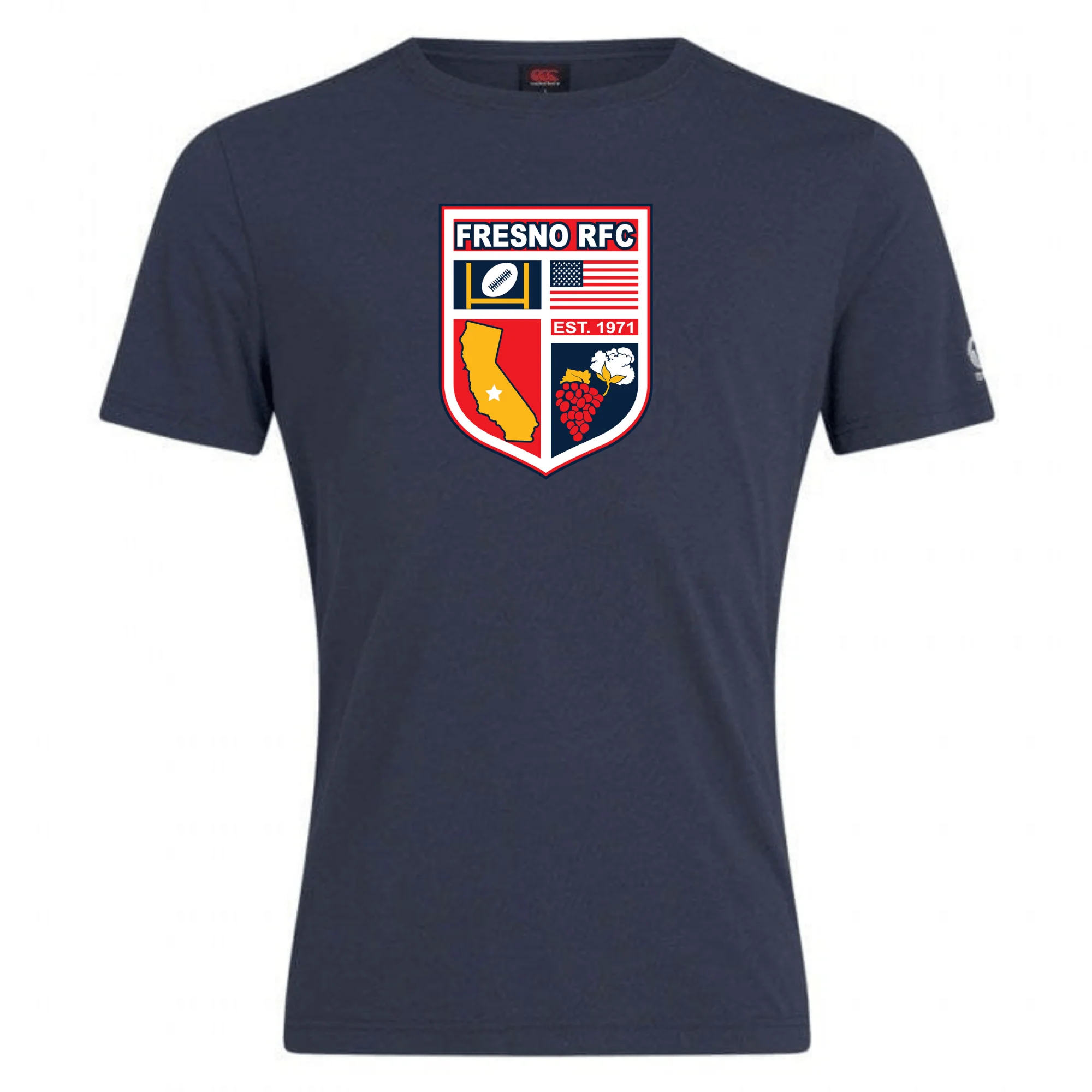 Fresno RFC Club Plain Tee by Canterbury - Image 2