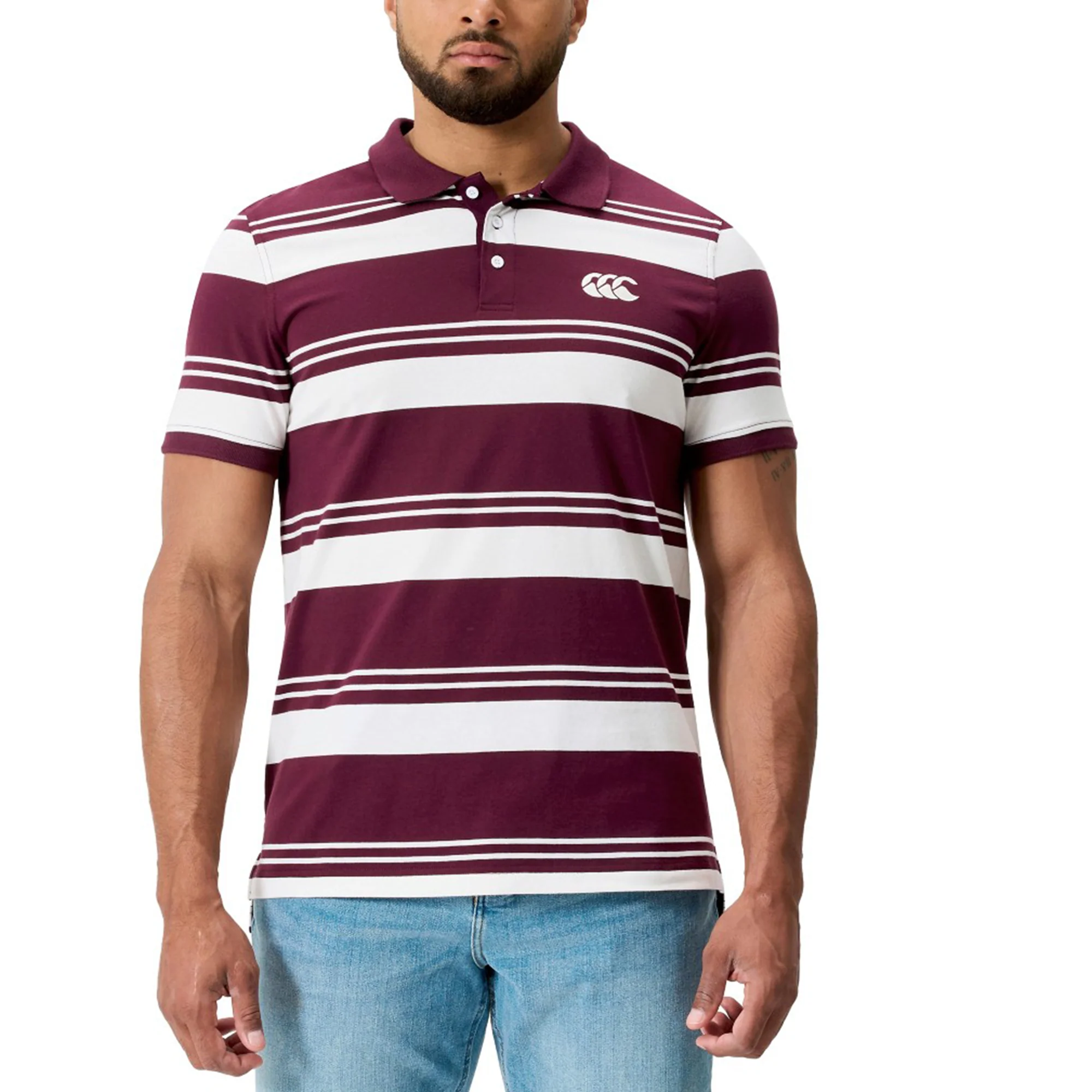 Canterbury Fundamental Engineered Stripe Polo - Image 17