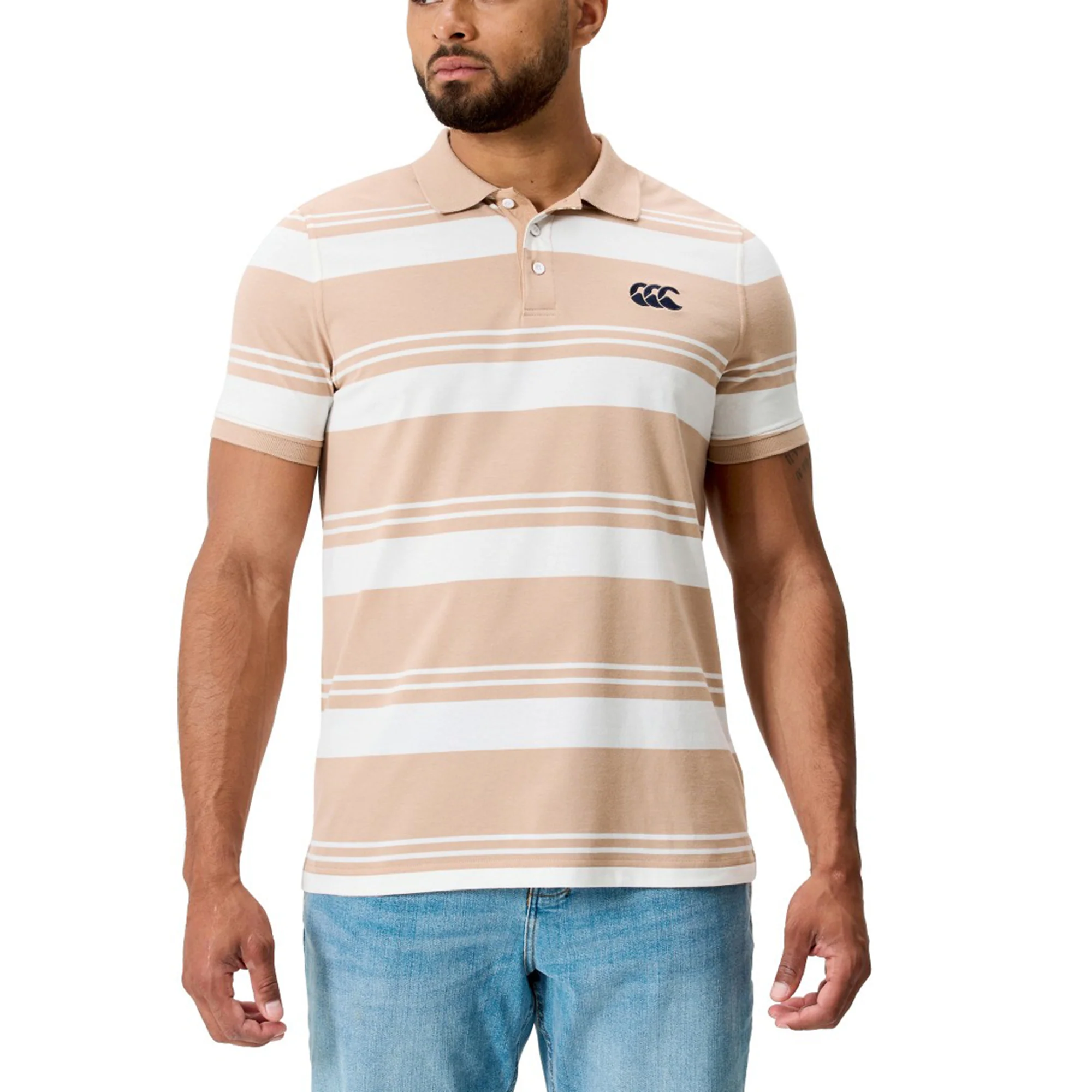 Canterbury Fundamental Engineered Stripe Polo - Image 7