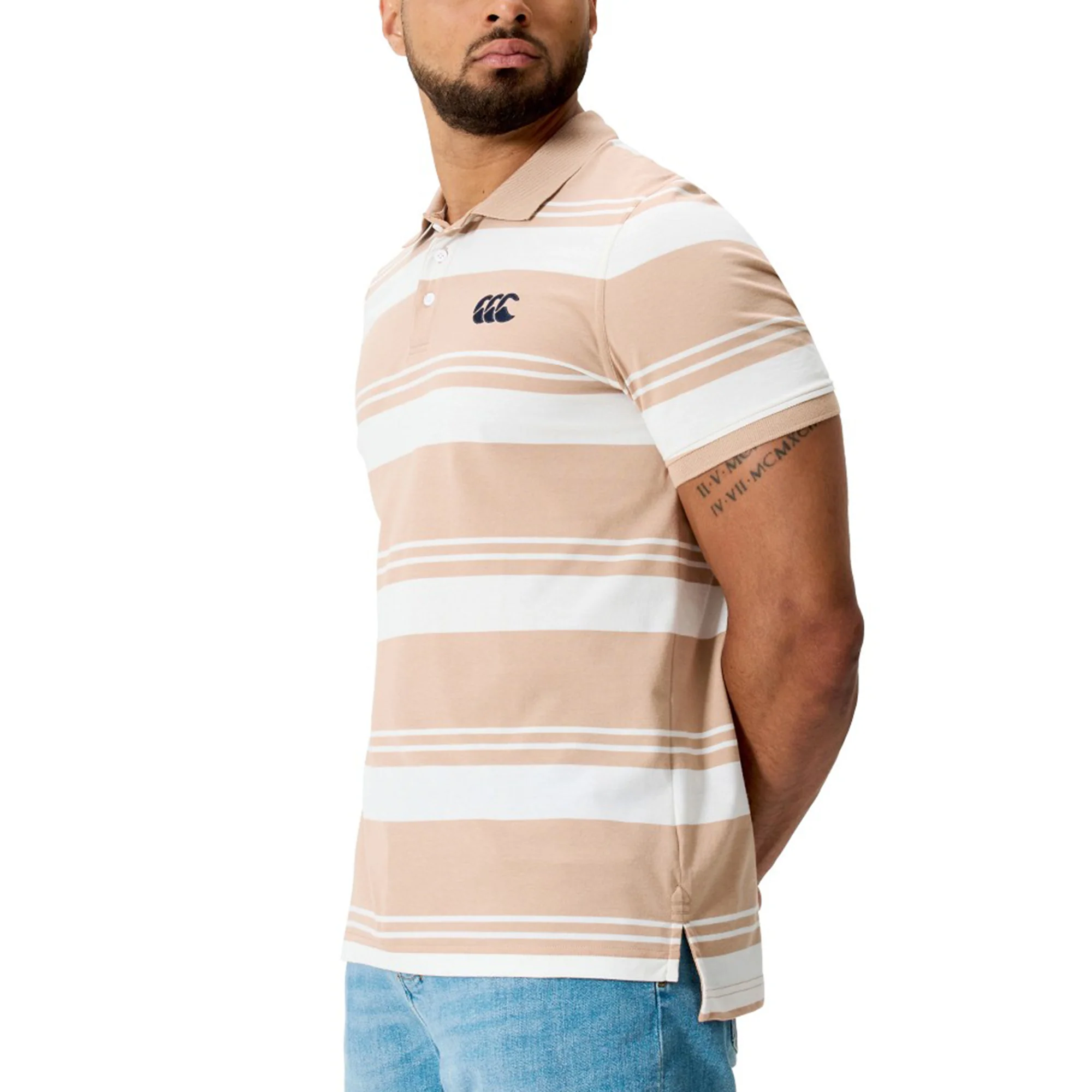 Canterbury Fundamental Engineered Stripe Polo - Image 9