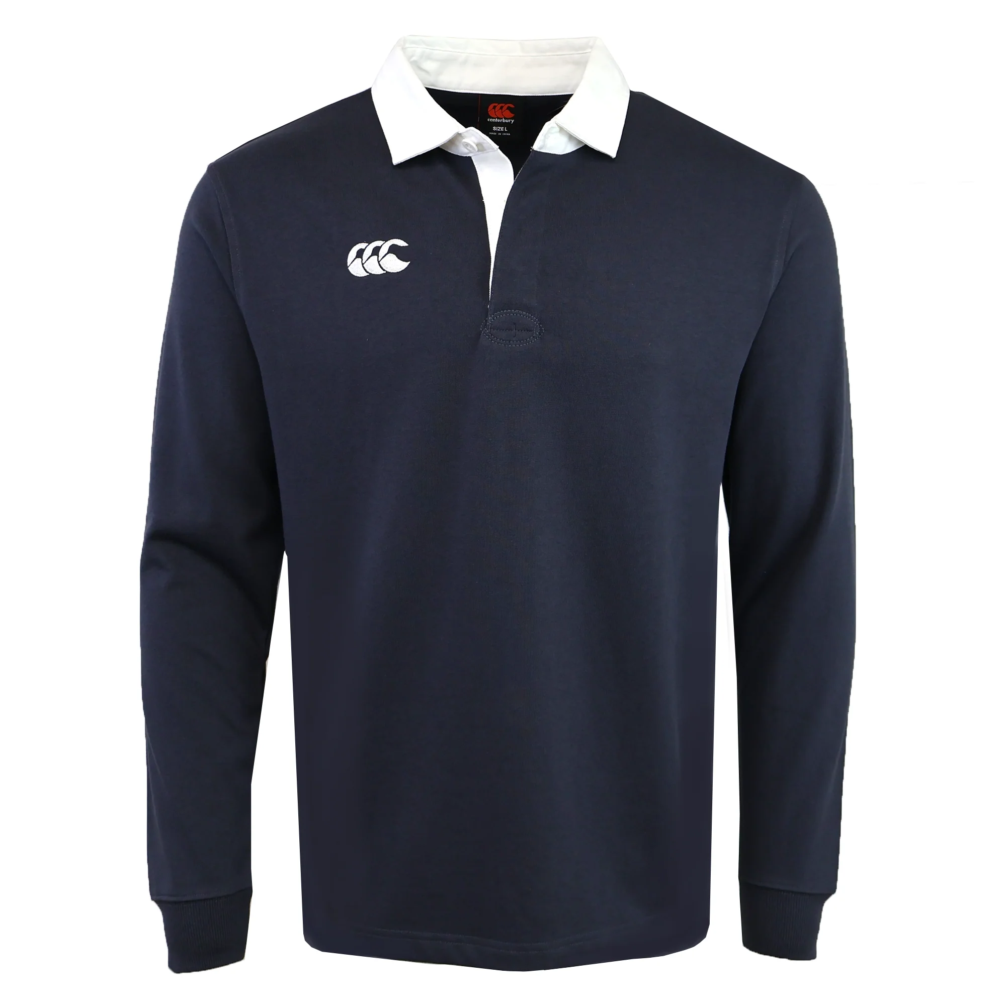 Canterbury Fundamental Solid Dye Long Sleeve Rugby Jersey
