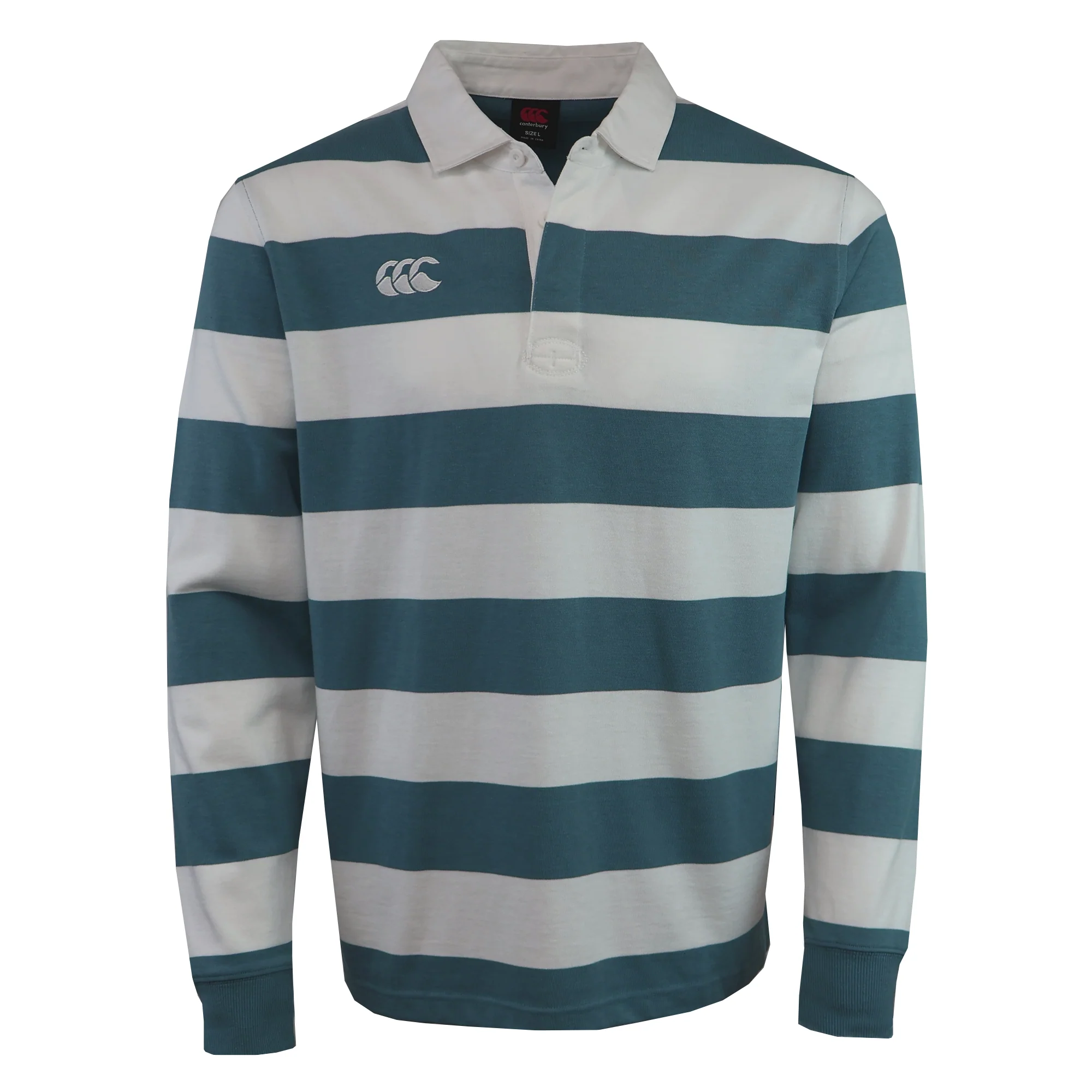 Canterbury Fundamental Yarn Dye Stripe Long Sleeve Rugby Jersey - Image 5