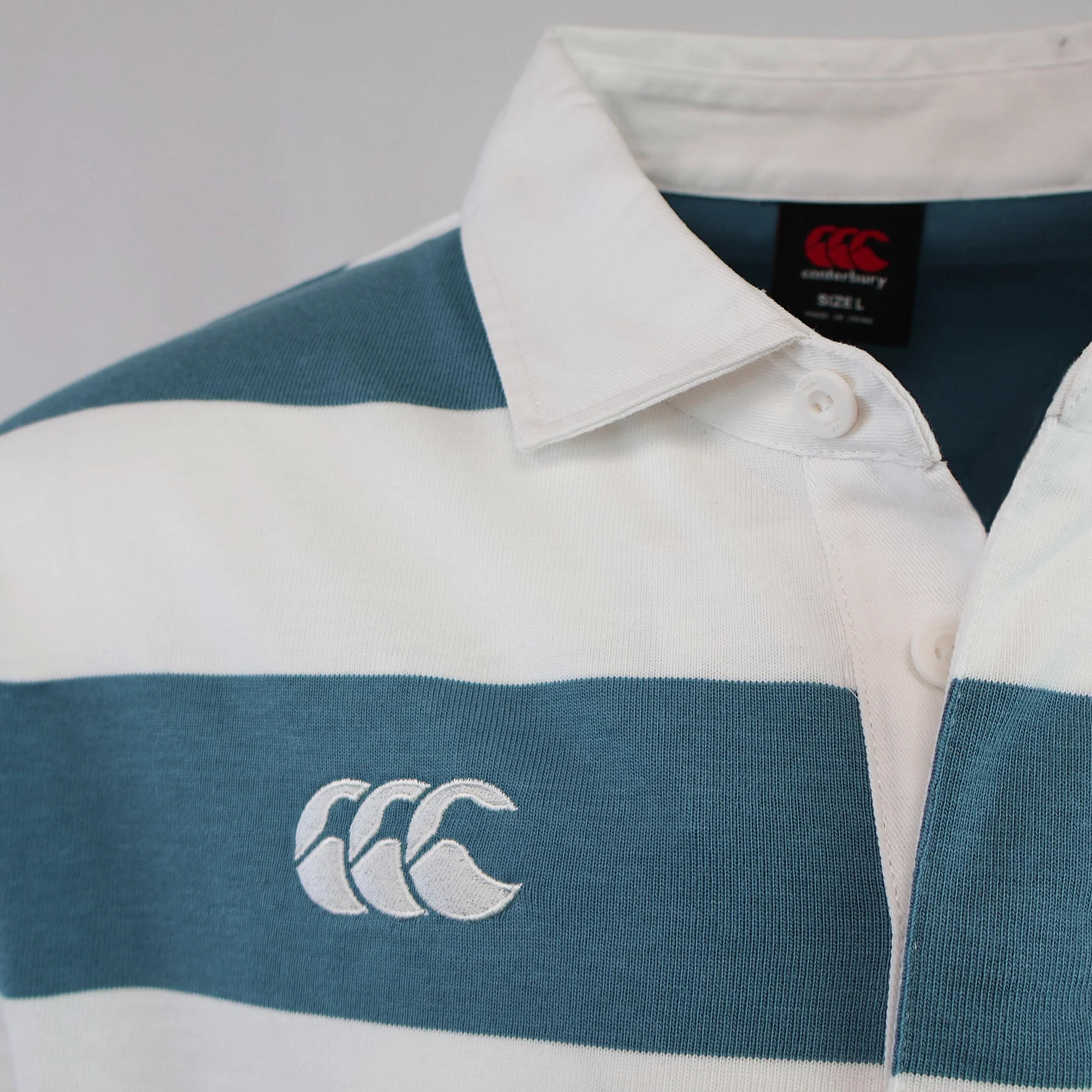 Canterbury Fundamental Yarn Dye Stripe Long Sleeve Rugby Jersey - Image 7