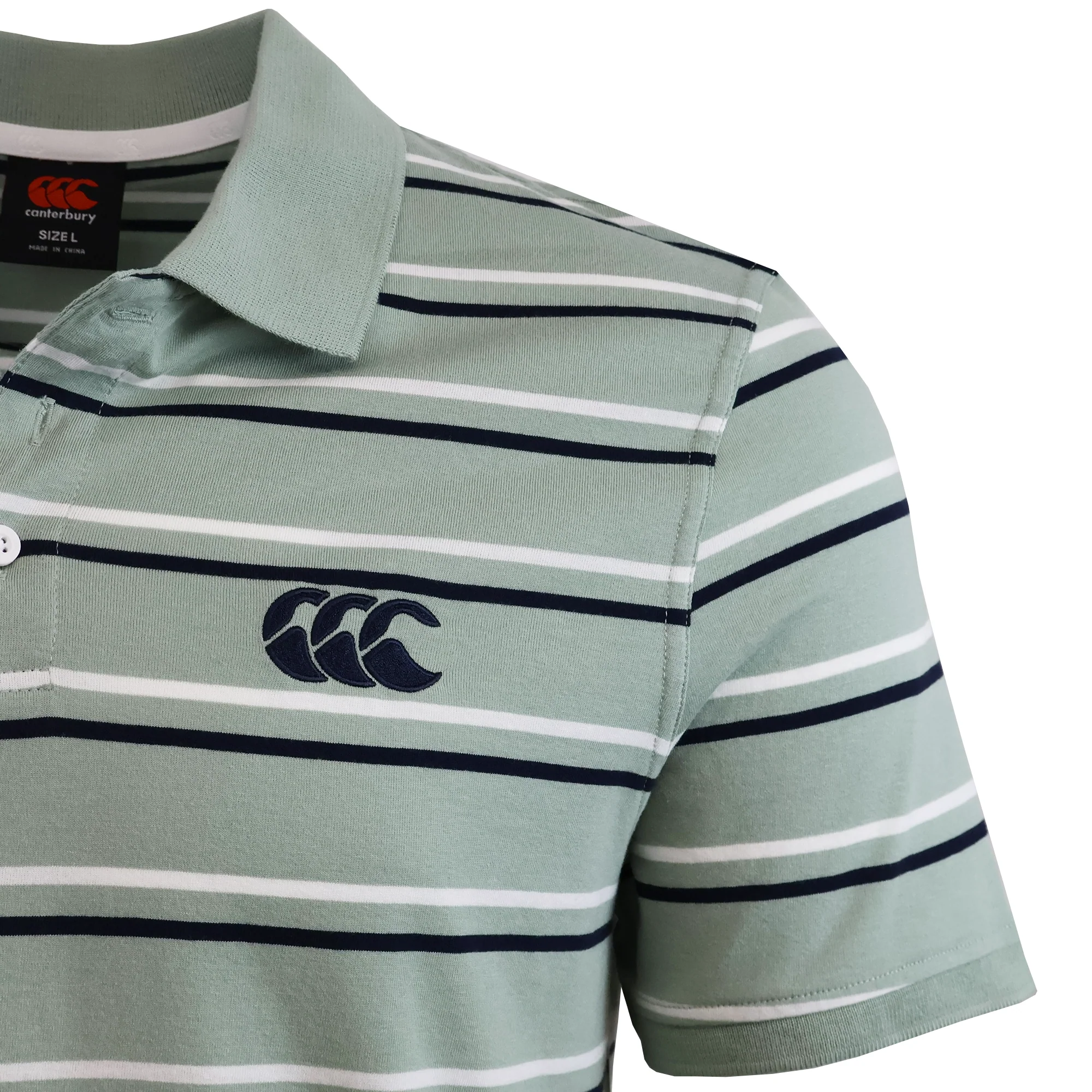 Canterbury Fundamental Yarn Dye Stripe Polo - Image 13