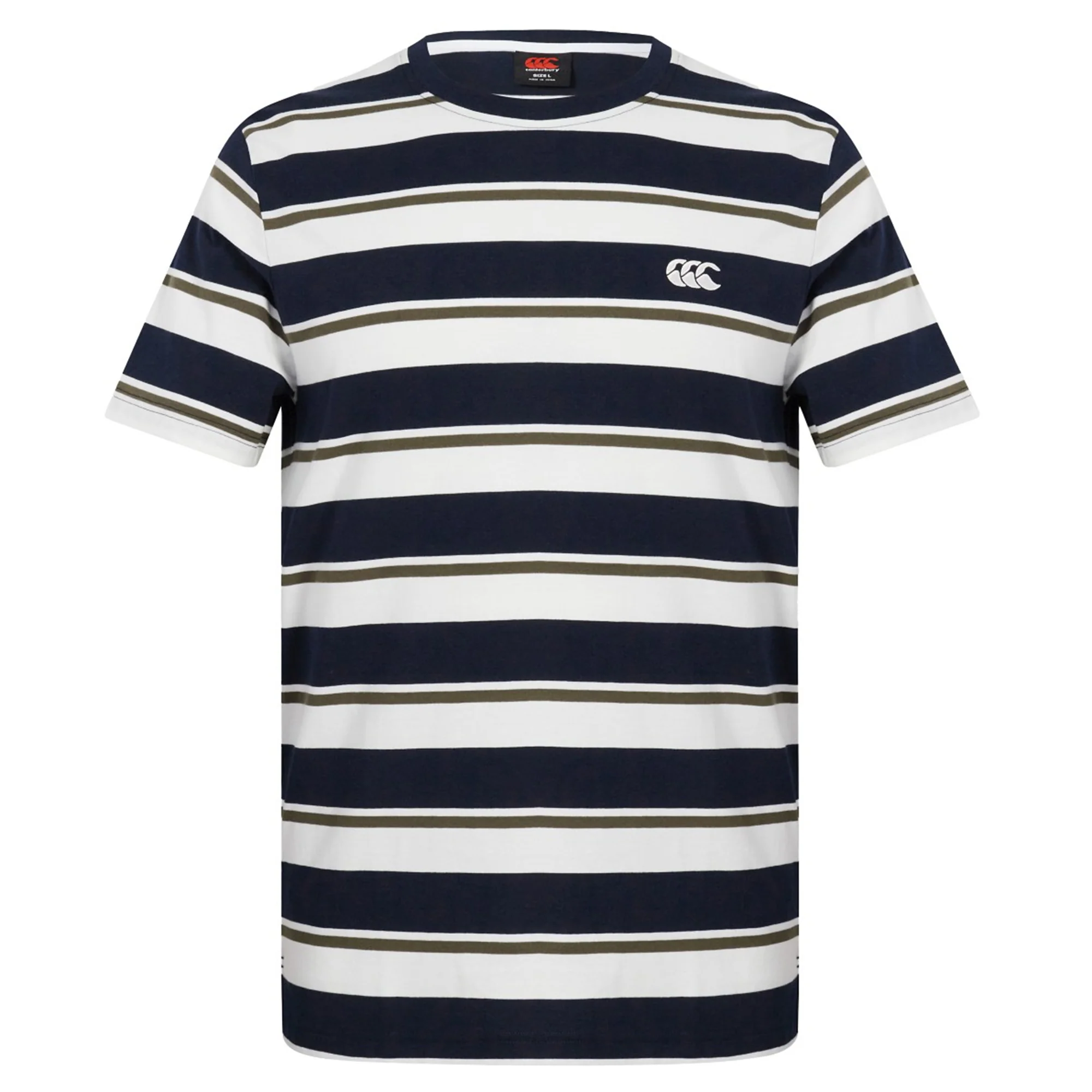 Fundamental Yarn Dye Stripe T-Shirt by Canterbury