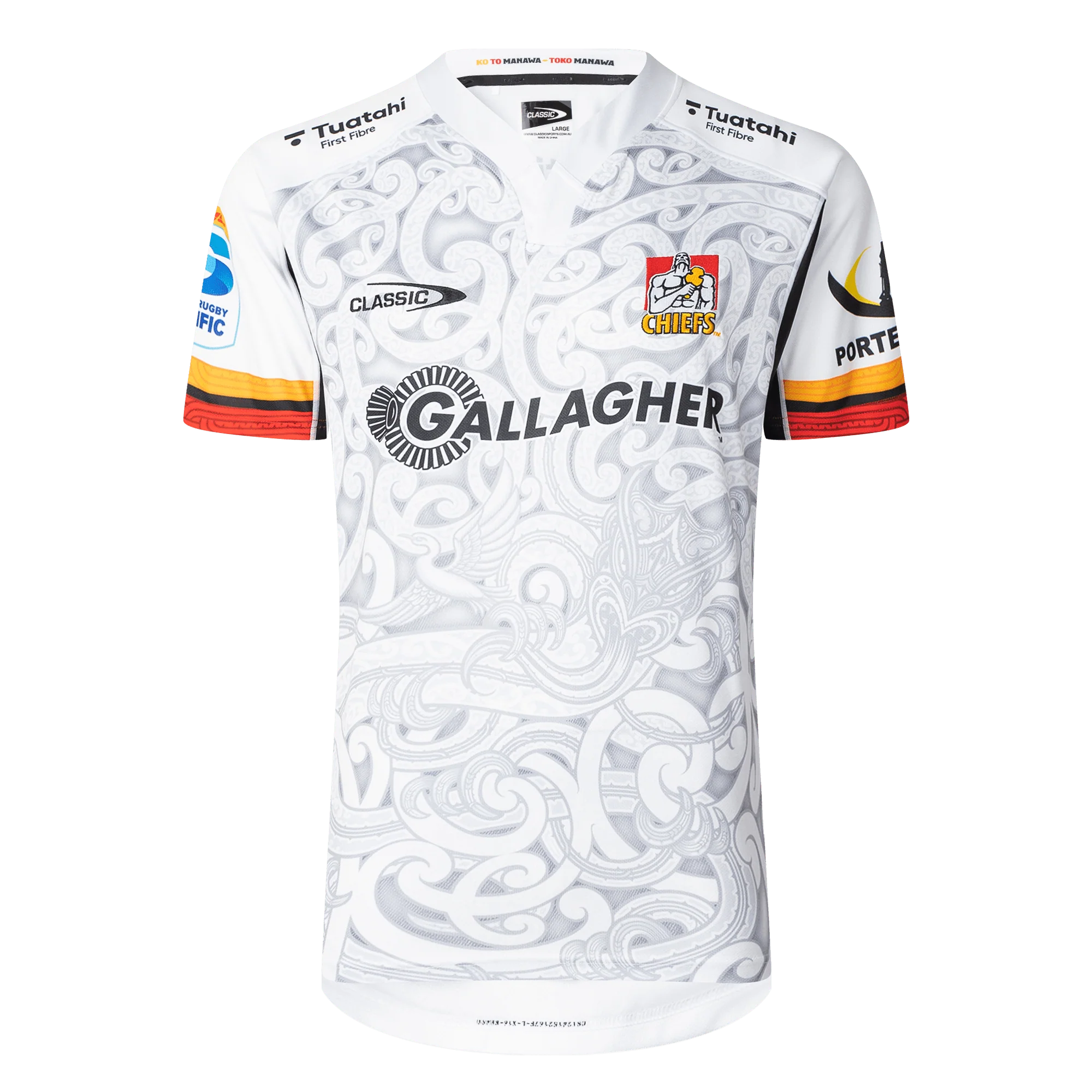Gallagher Chiefs Super Rugby Replica Away Jersey 25/26 by Classic Sportswear