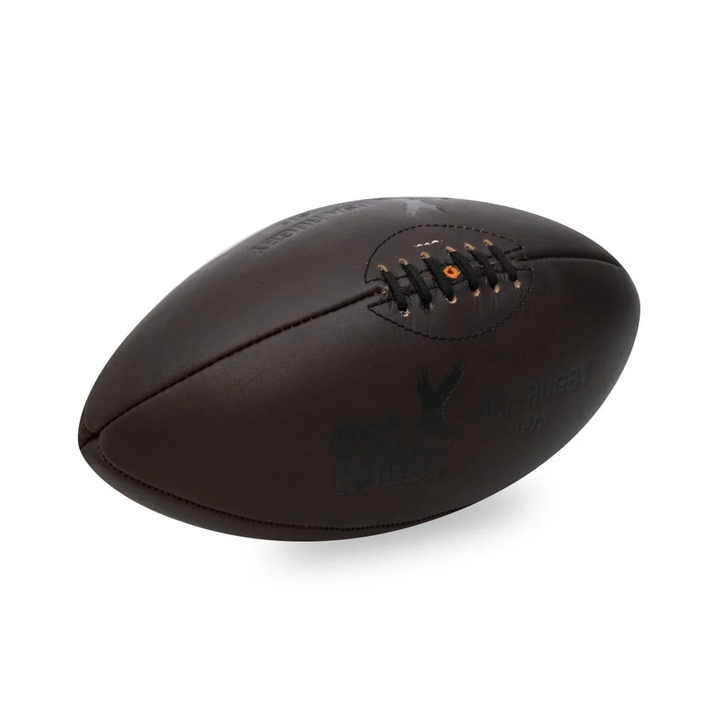 USA Rugby Vintage Leather Ball by Gilbert - Image 3