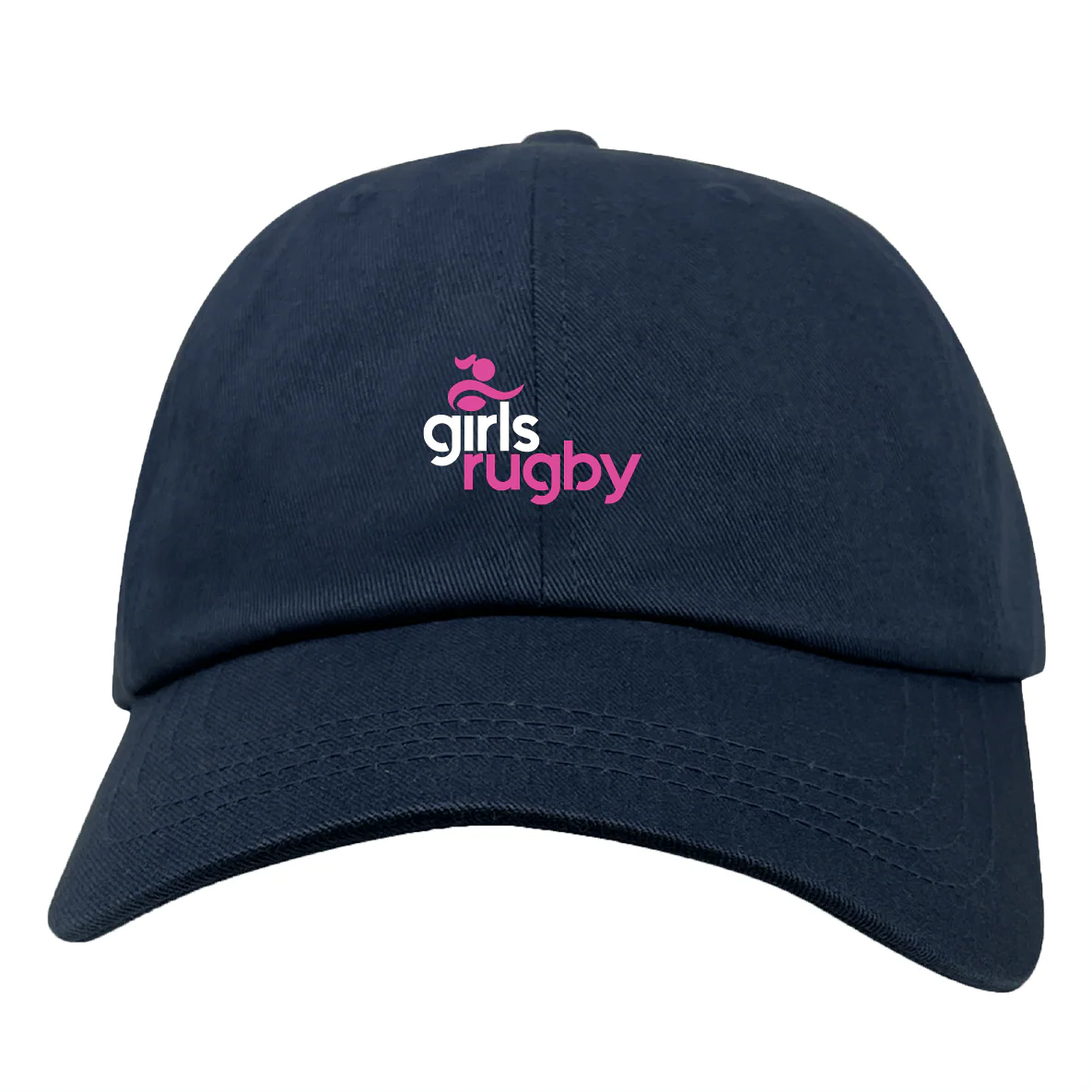 Girls Rugby Adult Low-Profile Cotton Twill Dad Cap