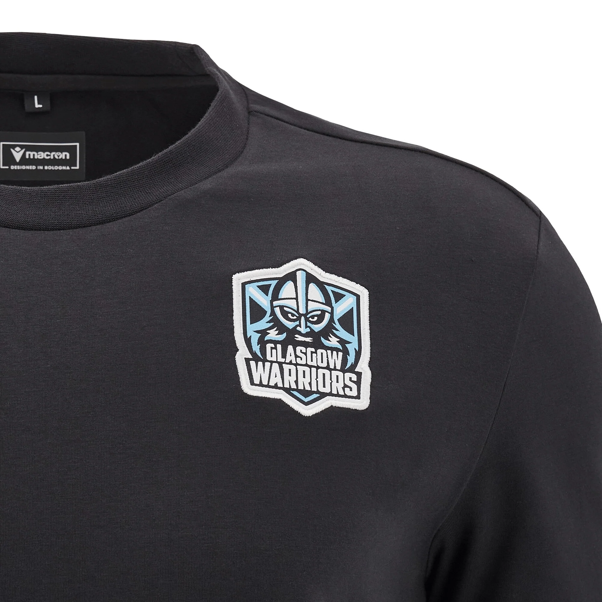 Glasgow Warriors 24/25 Anthem Travel Cotton T-Shirt by Macron - Image 3