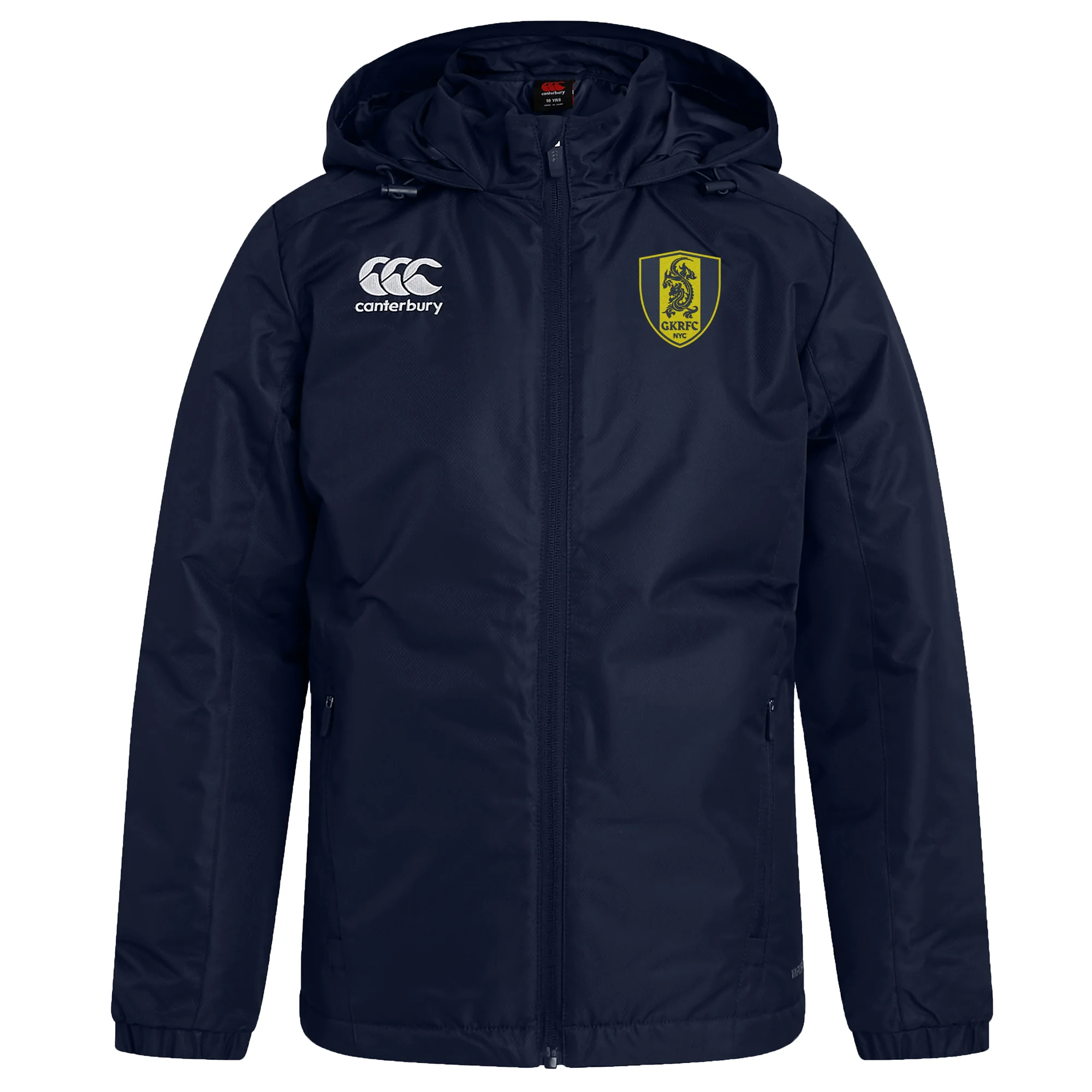 Gotham Knights Club Vaposhield Full Zip Rain Jacket by Canterbury
