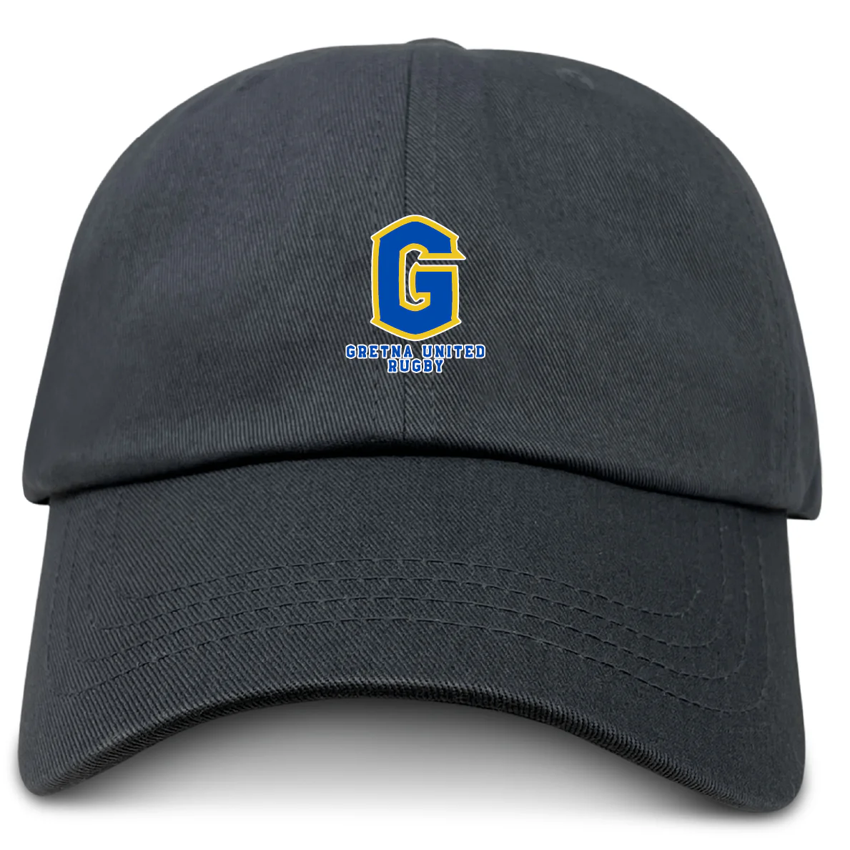 Gretna United Rugby Adult Low-Profile Cotton Twill Dad Cap - Image 3