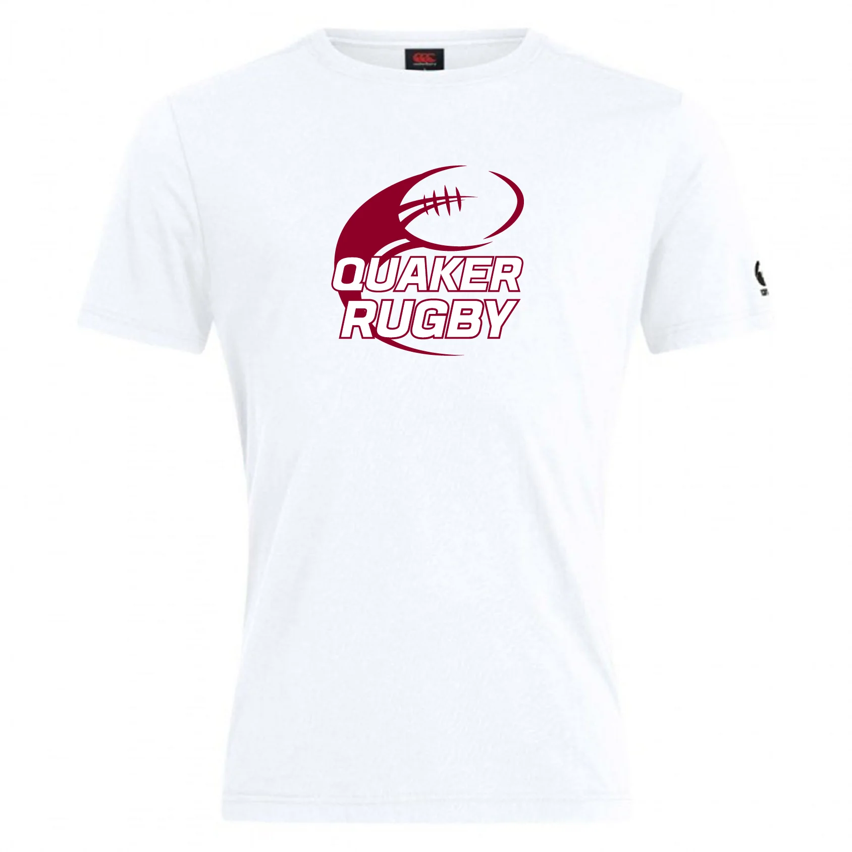 Guilford College Club Plain Tee by Canterbury - Image 2