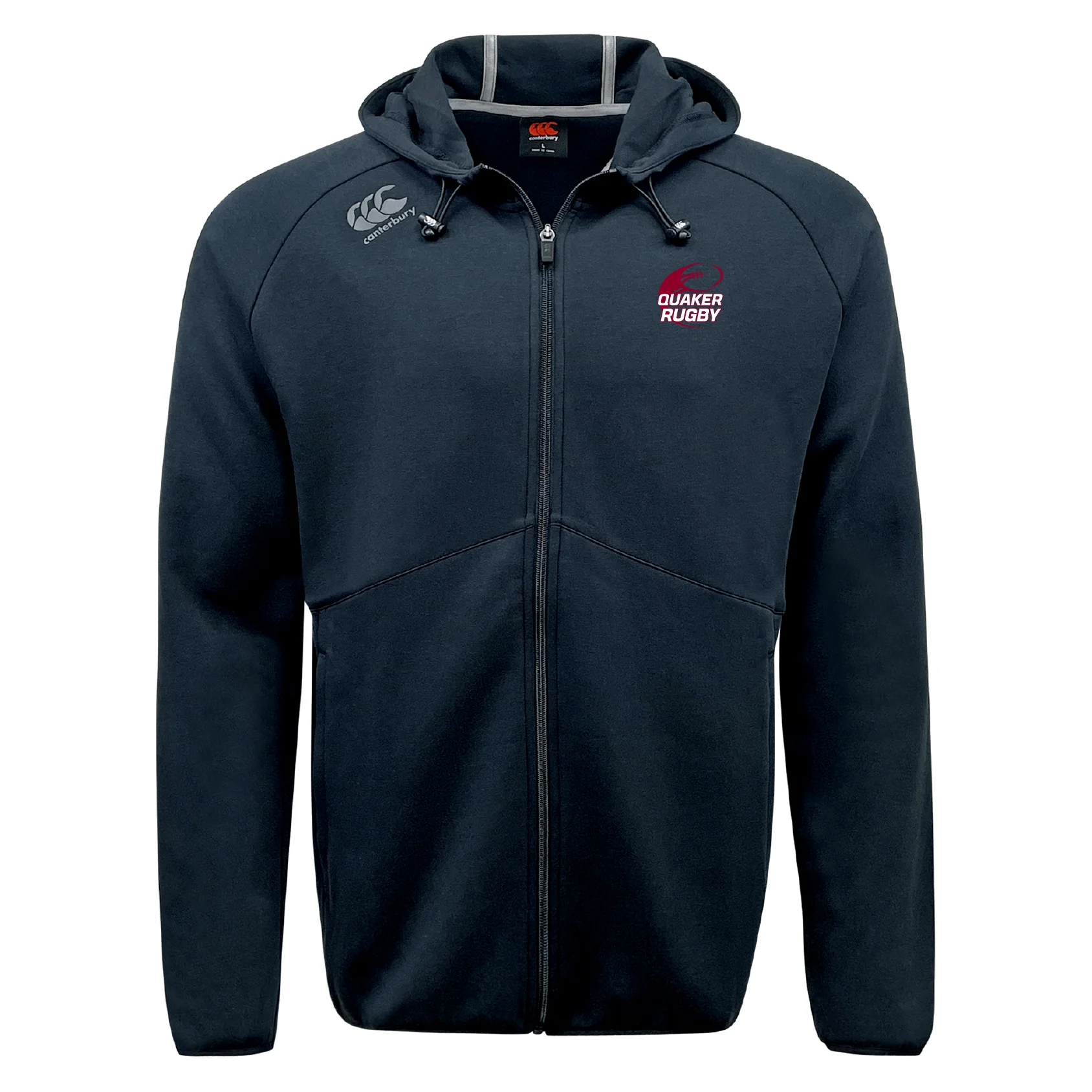 Guilford College Tempo Vapodri Full-Zip Hoodie by Canterbury - Image 2