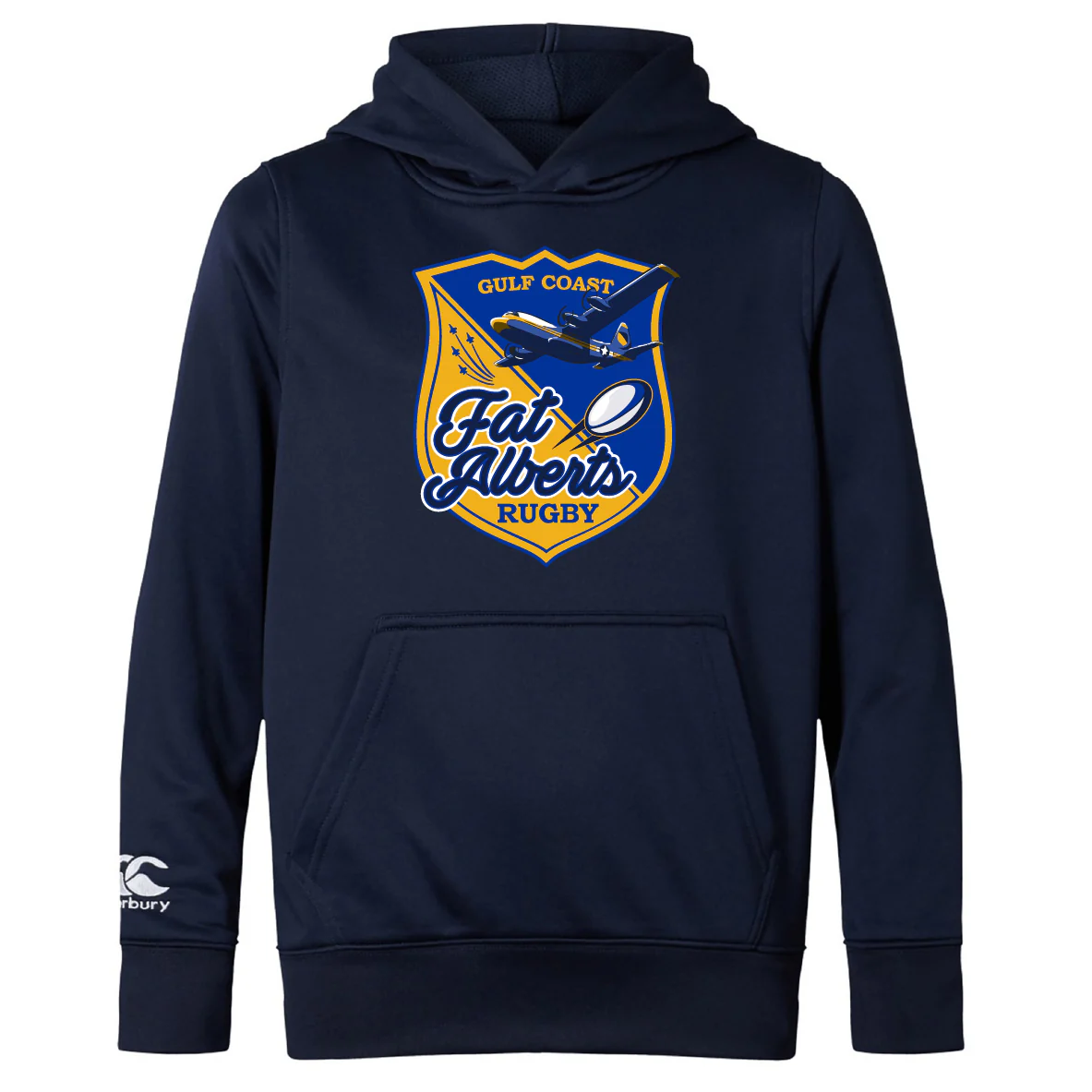 Gulf Coast Fat Alberts Club Lightweight Hoodie by Canterbury - Image 2