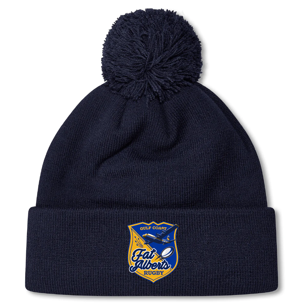 Gulf Coast Fat Alberts Pom Pom Beanie by Canterbury