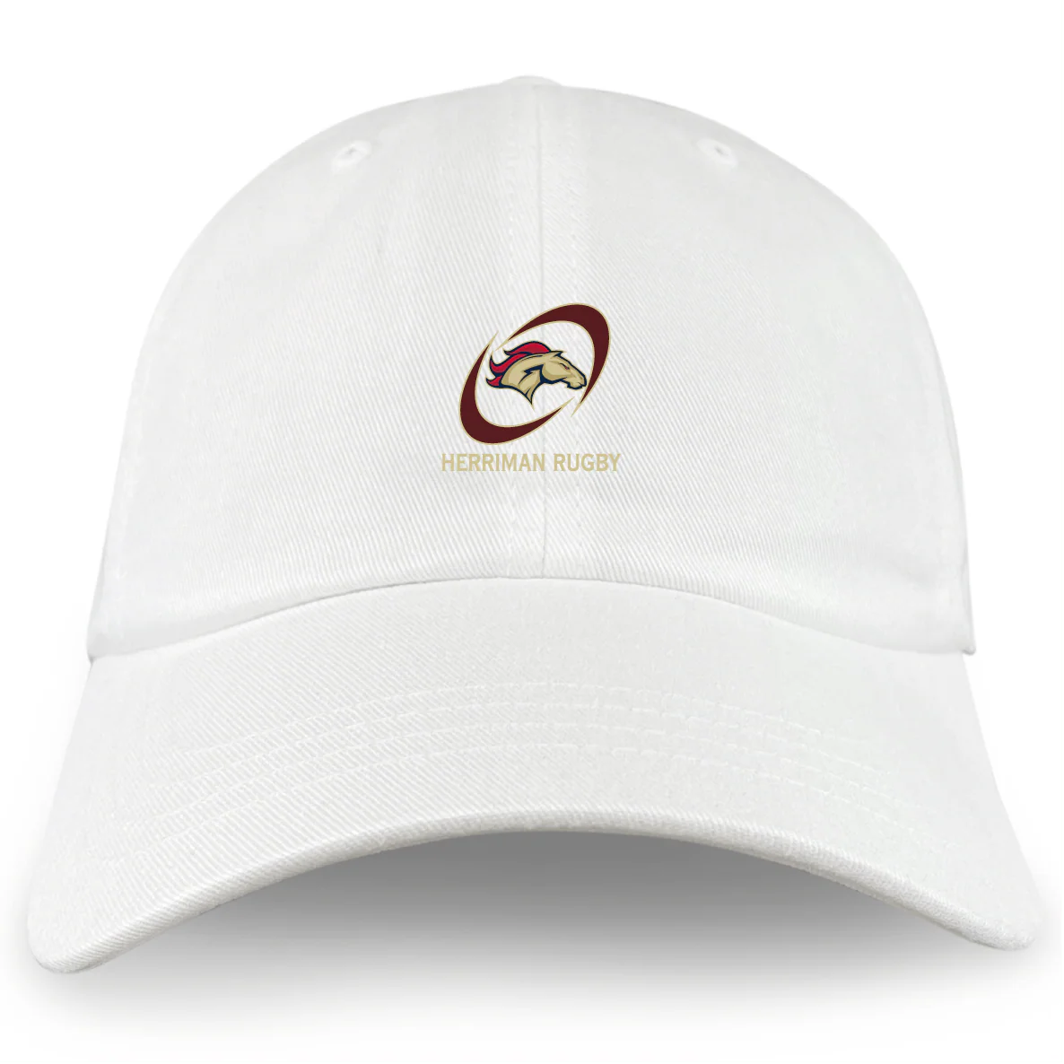 Herriman High School Rugby Adult Low-Profile Cotton Twill Dad Cap - Image 3