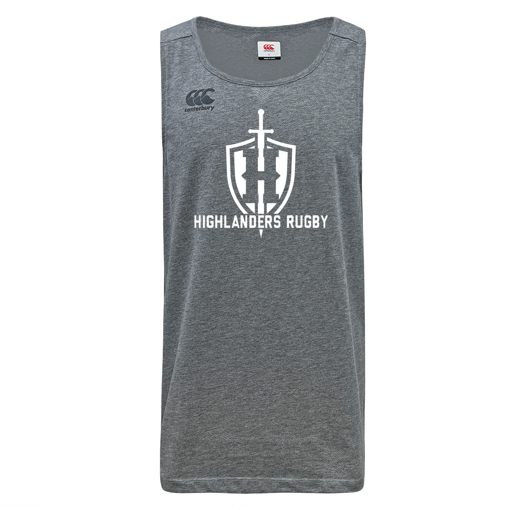 Highlanders Rugby NC Tempo Vapodri Singlet by Canterbury