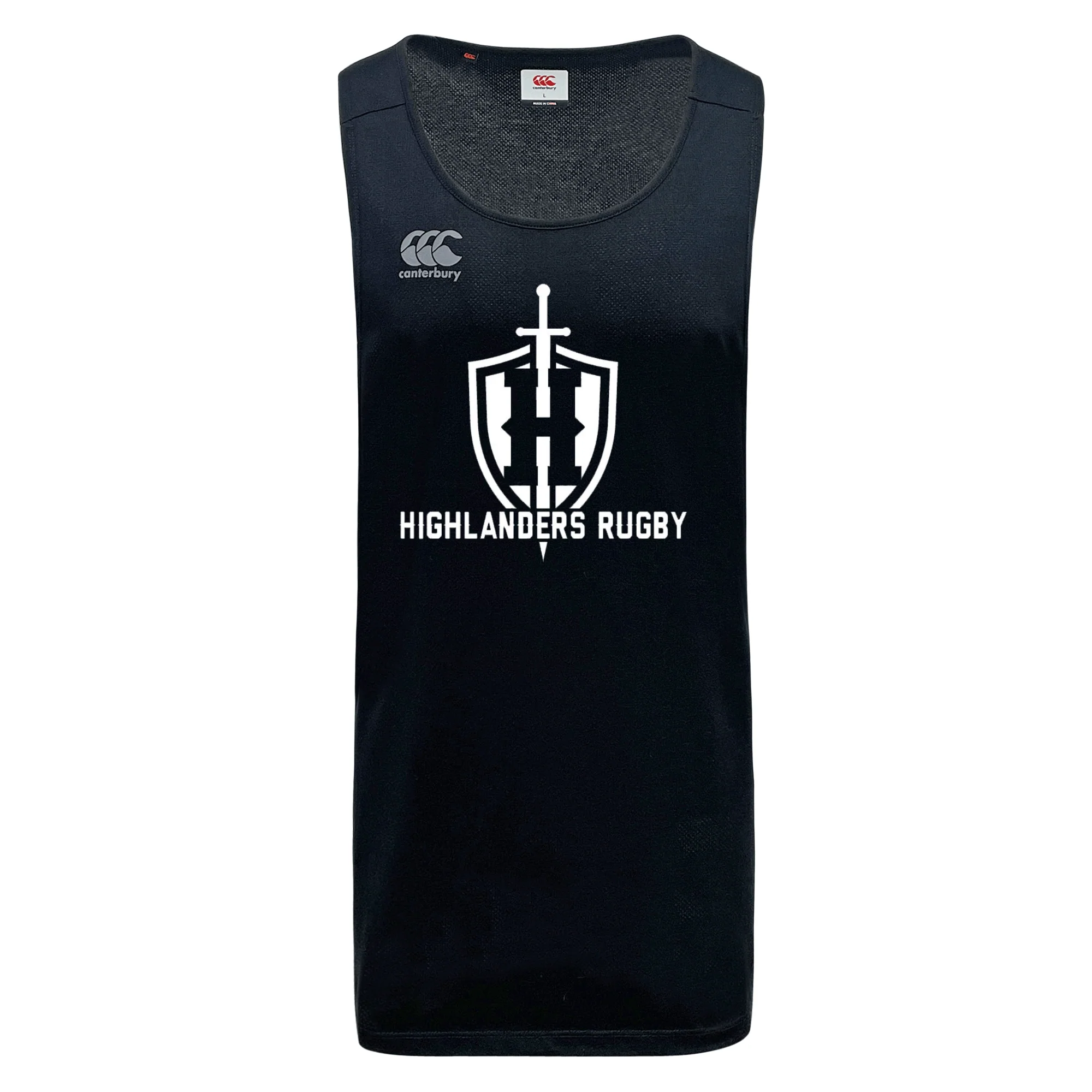 Highlanders Rugby NC Tempo Vapodri Singlet by Canterbury - Image 2