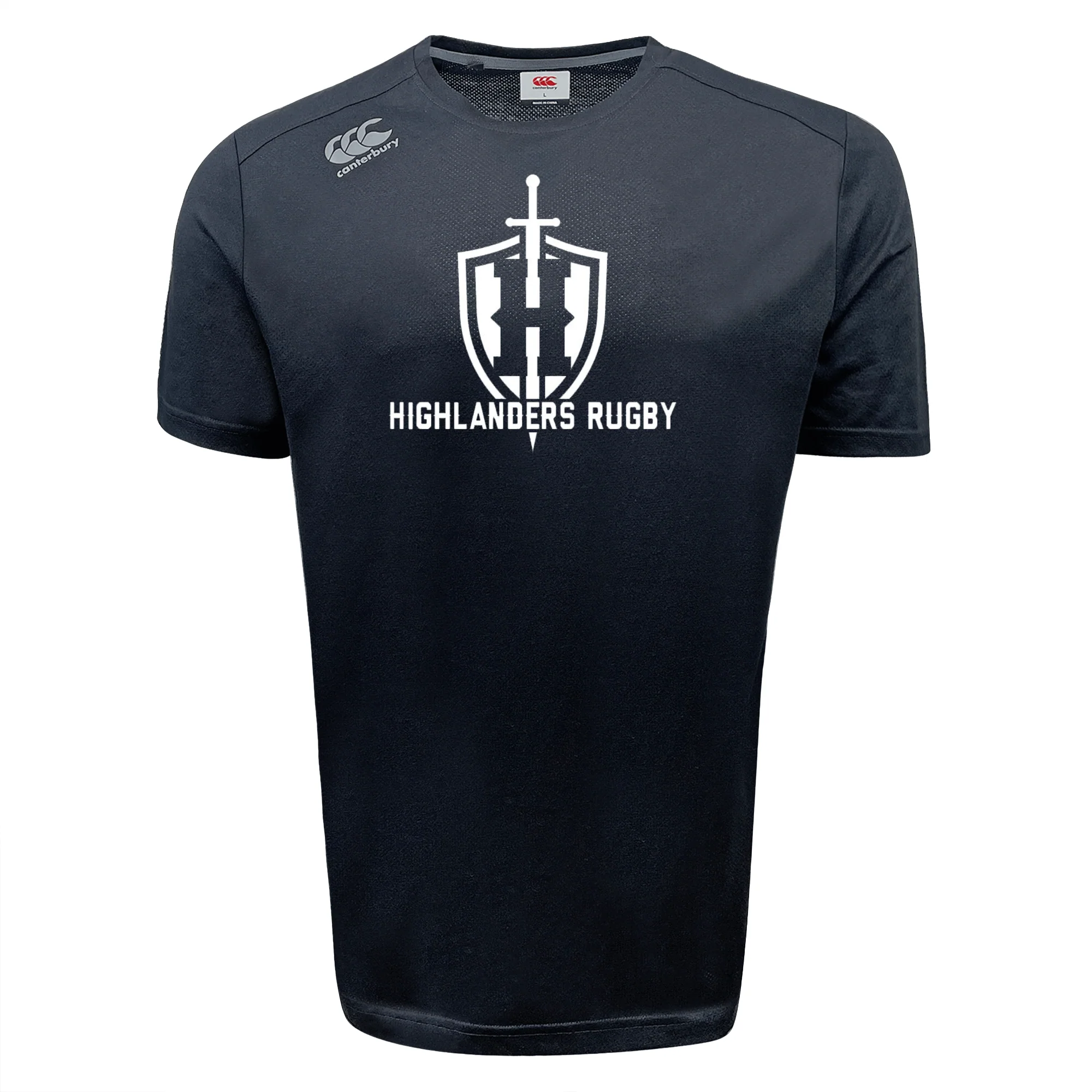 Highlanders Rugby NC Tempo Vapodri T-Shirt by Canterbury