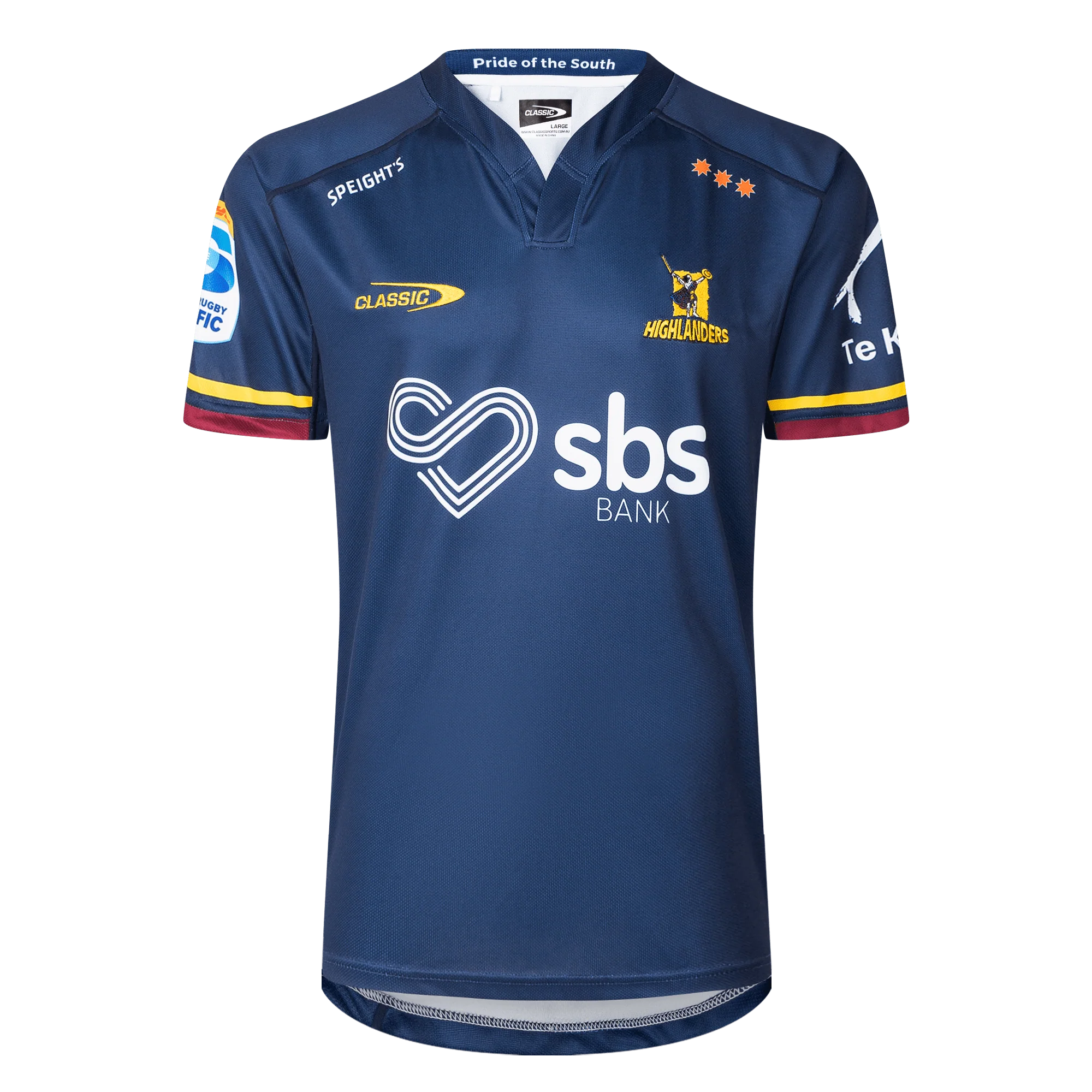 Highlanders Super Rugby 25/26 Replica Home Jersey by Classic Sportswear