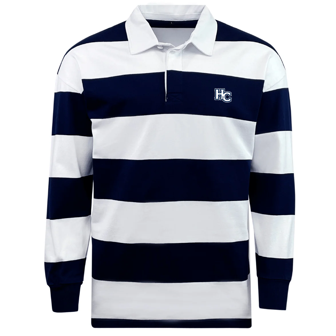 Holy Cross Classic Long Sleeve Hooped Rugby Jersey