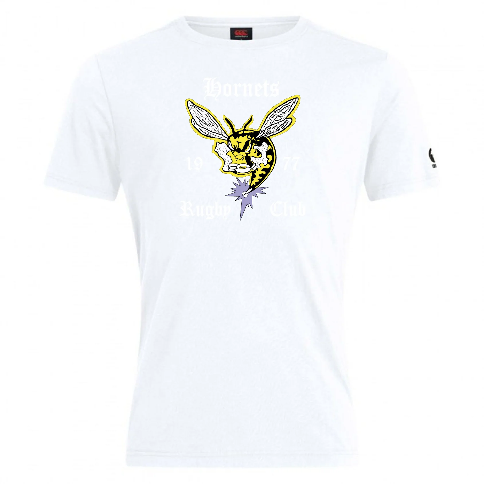 Hornets Rugby Club Club Plain Tee by Canterbury - Image 3