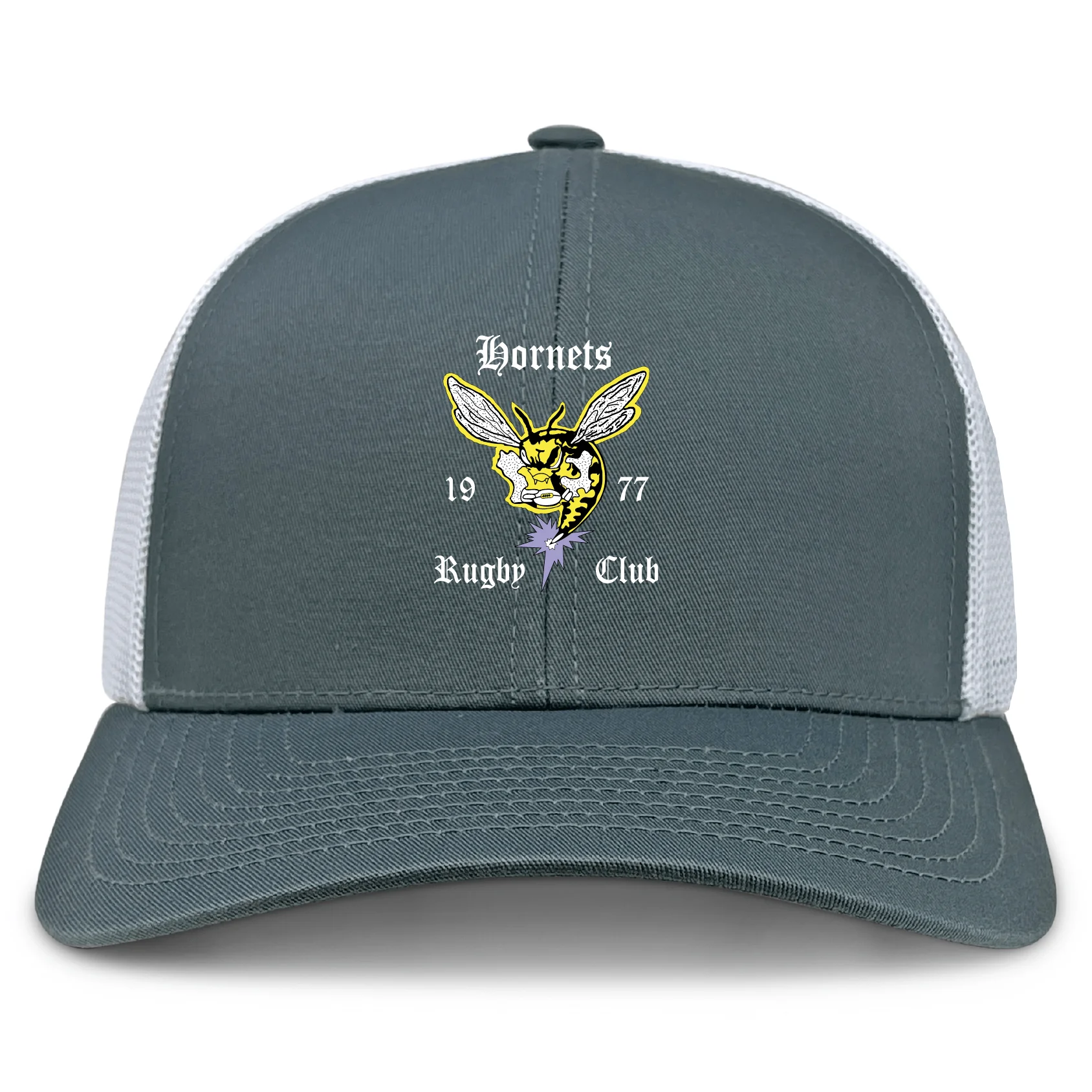 Hornets Rugby Club Retro Trucker Cap - Image 2