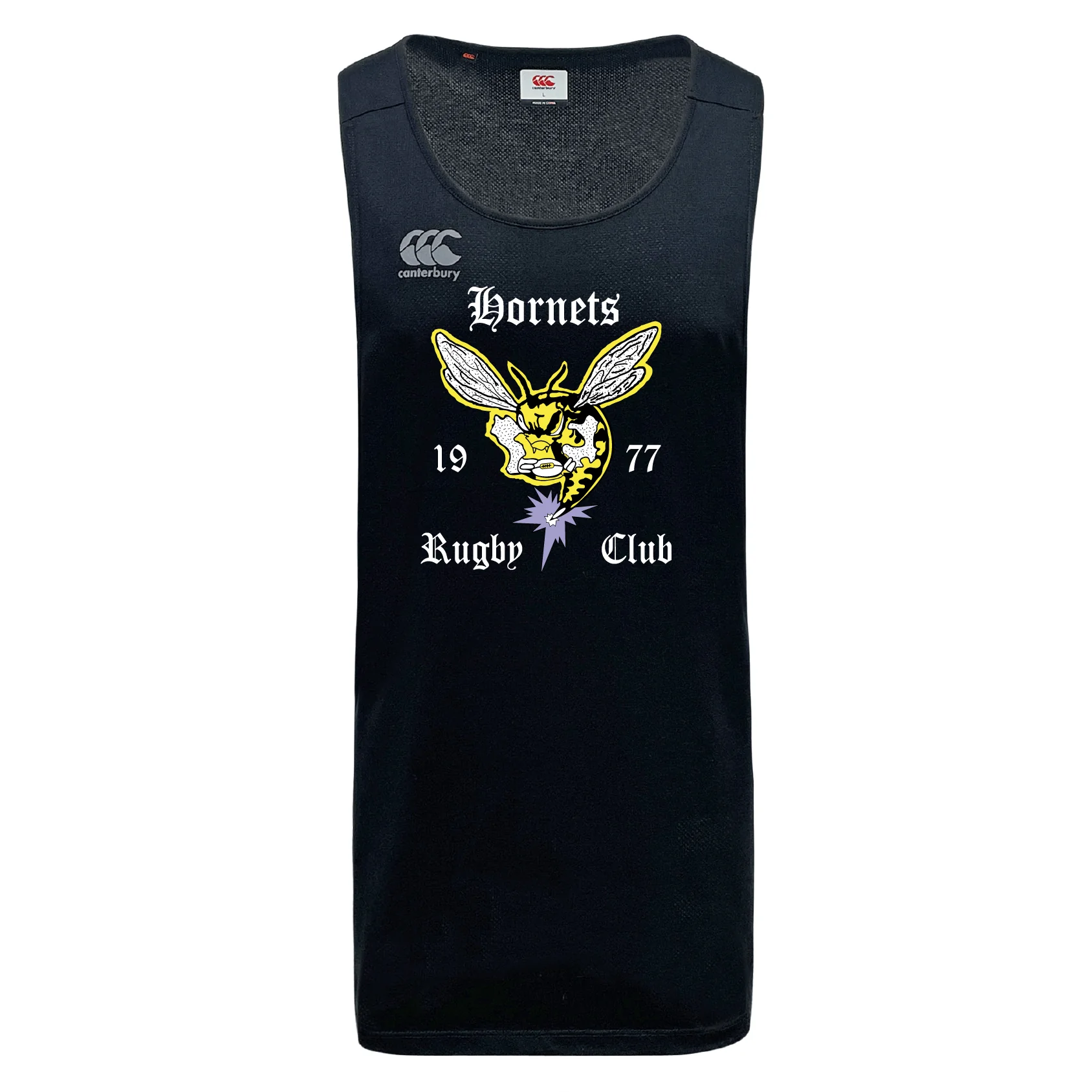 Hornets Rugby Club Tempo Vapodri Singlet by Canterbury