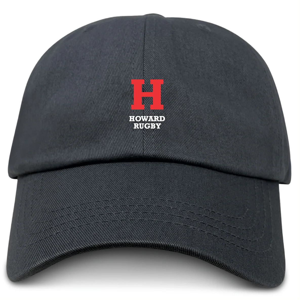 Howard University Adult Low-Profile Cotton Twill Dad Cap - Image 3