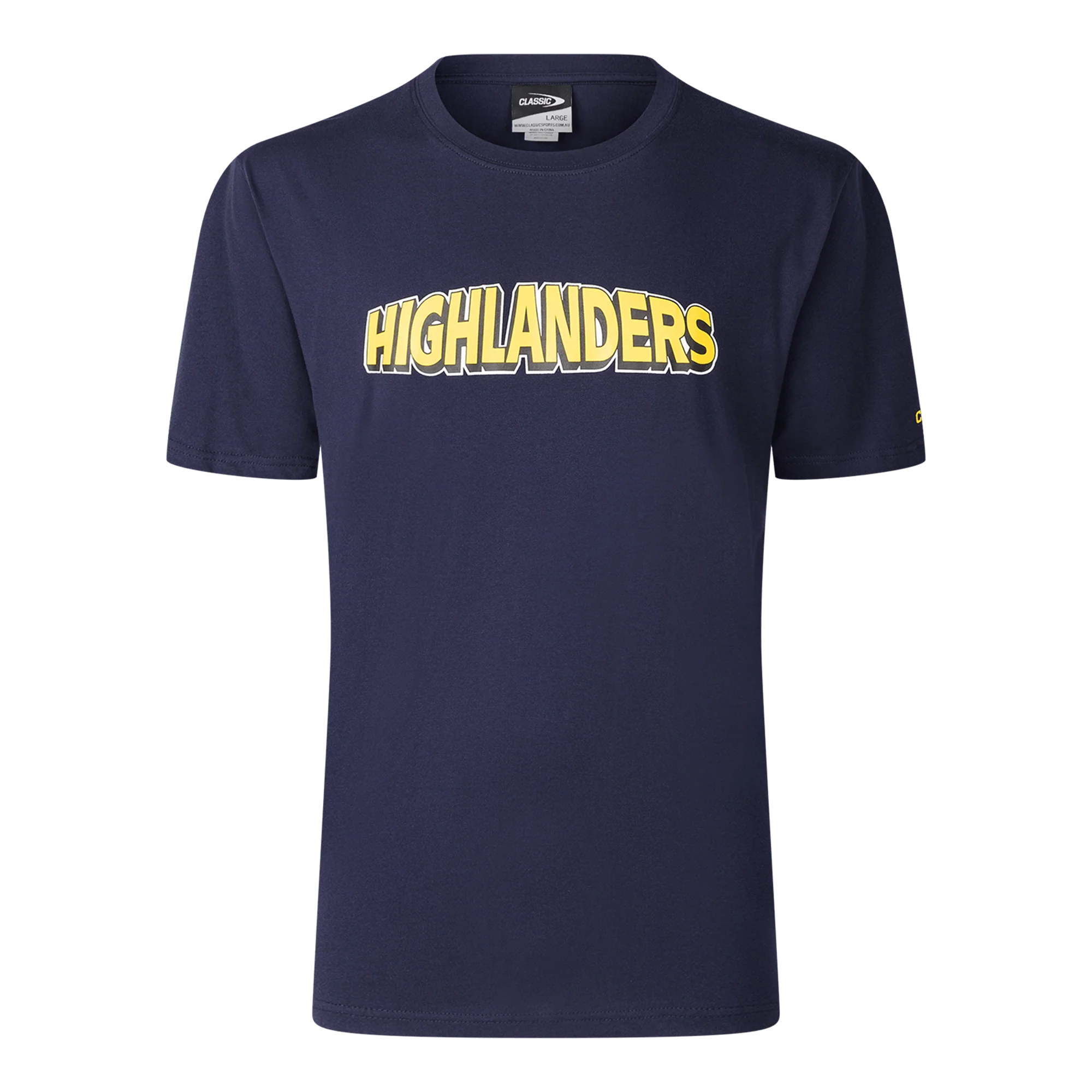 Higlanders Super Rugby 25/26 Supporters Cotton Tee by Classic Sportswear