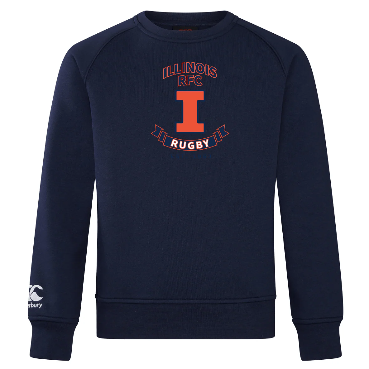 Illinois RFC Club Crew Sweatshirt by Canterbury - Image 3