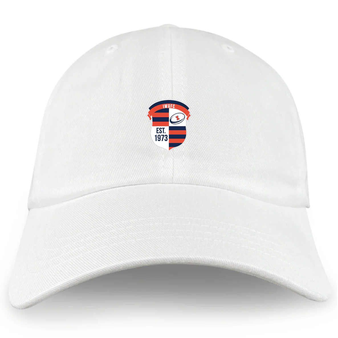 Illinois Womens RFC Adult Low-Profile Cotton Twill Dad Cap - Image 3