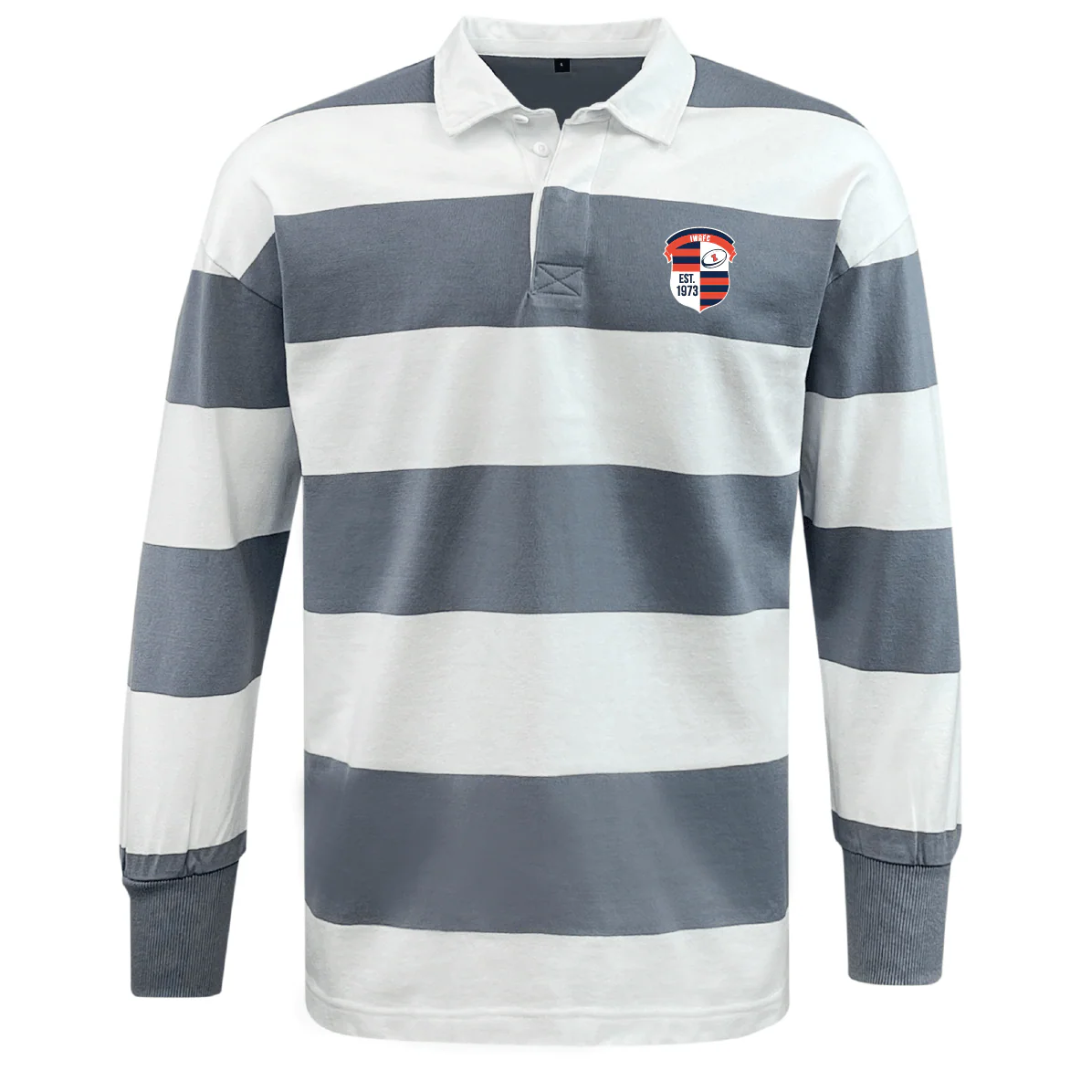 Illinois Womens RFC Classic Long Sleeve Hooped Rugby Jersey