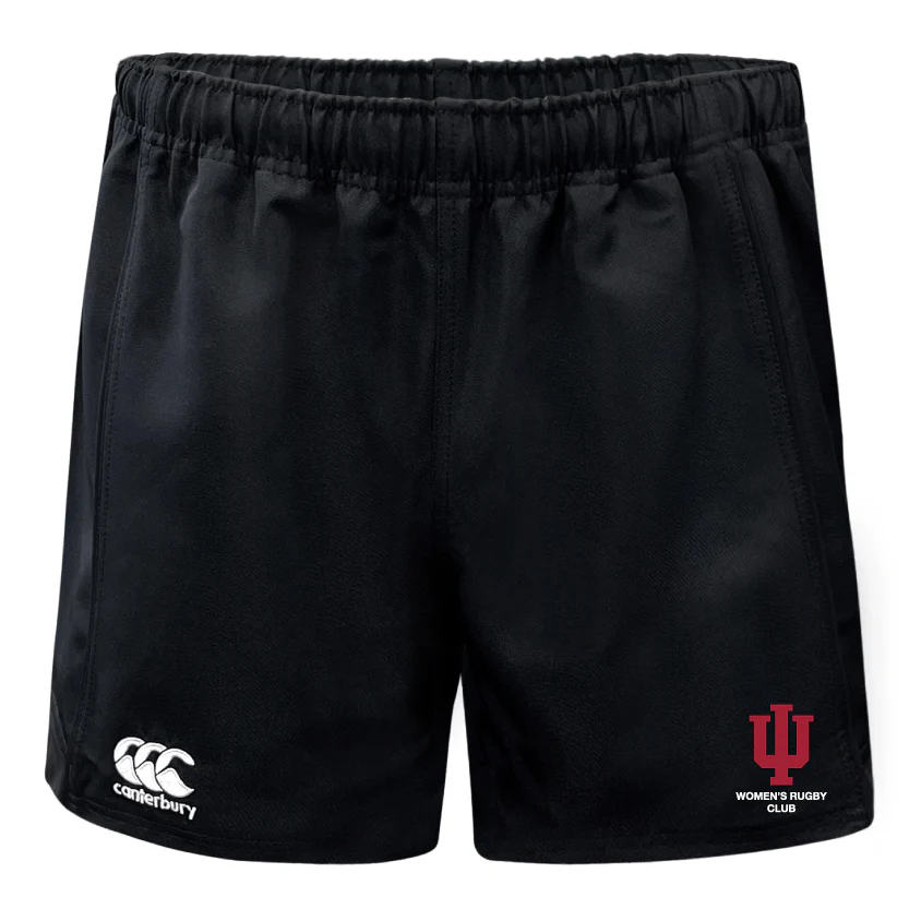 Indiana University Women Professional Polyester Rugby Short by Canterbury