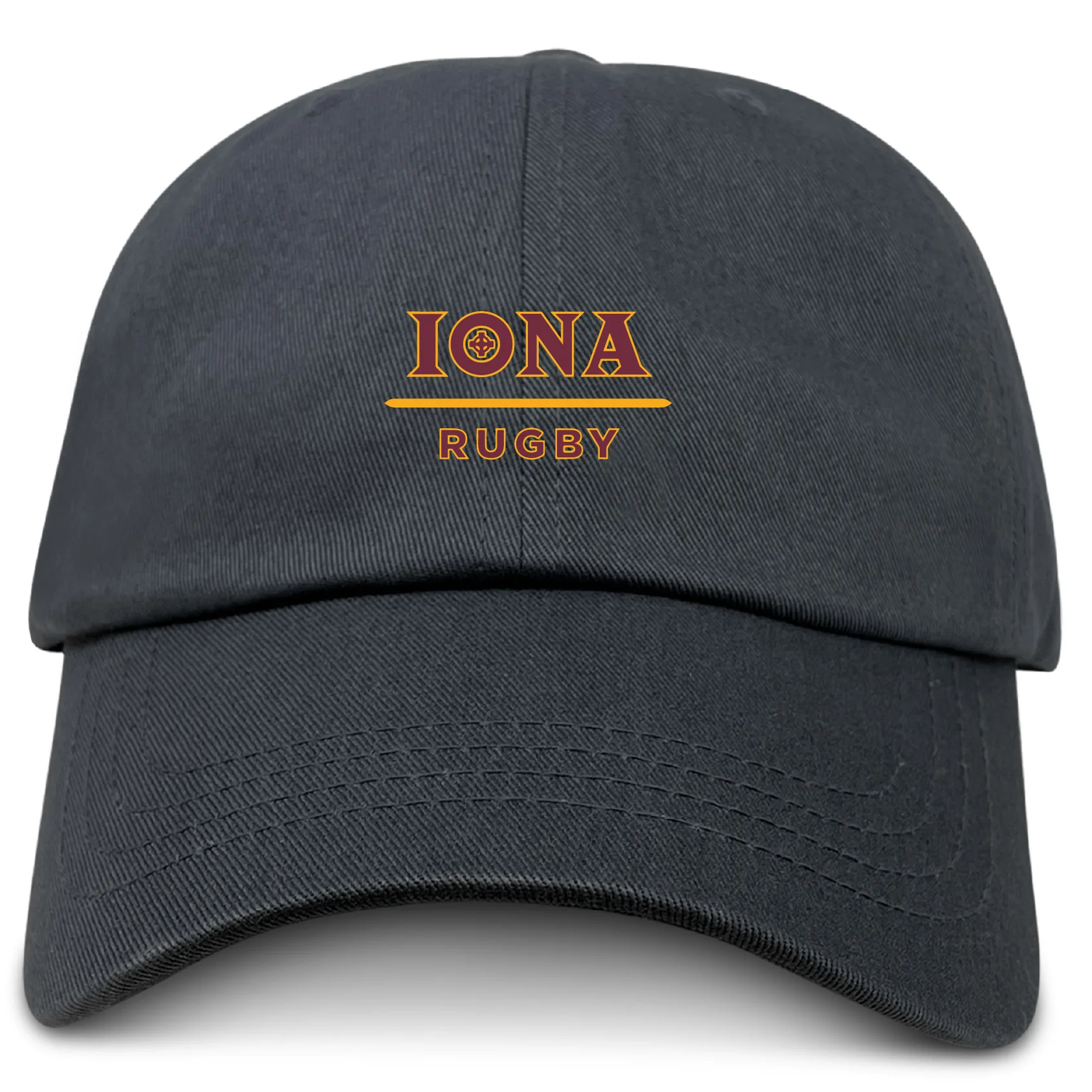 Iona College Adult Low-Profile Cotton Twill Dad Cap - Image 3
