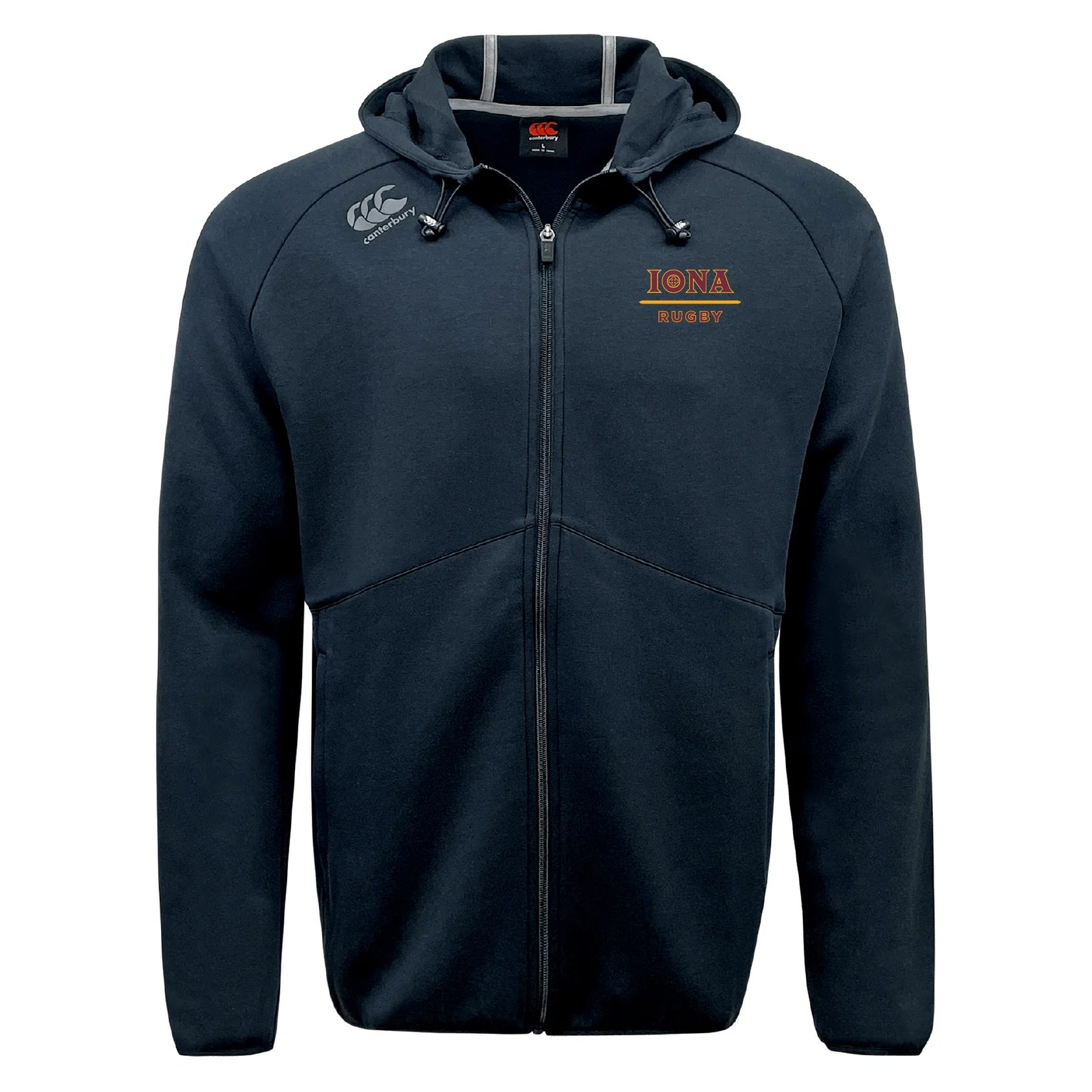 Iona College Tempo Vapodri Full-Zip Hoodie by Canterbury - Image 2