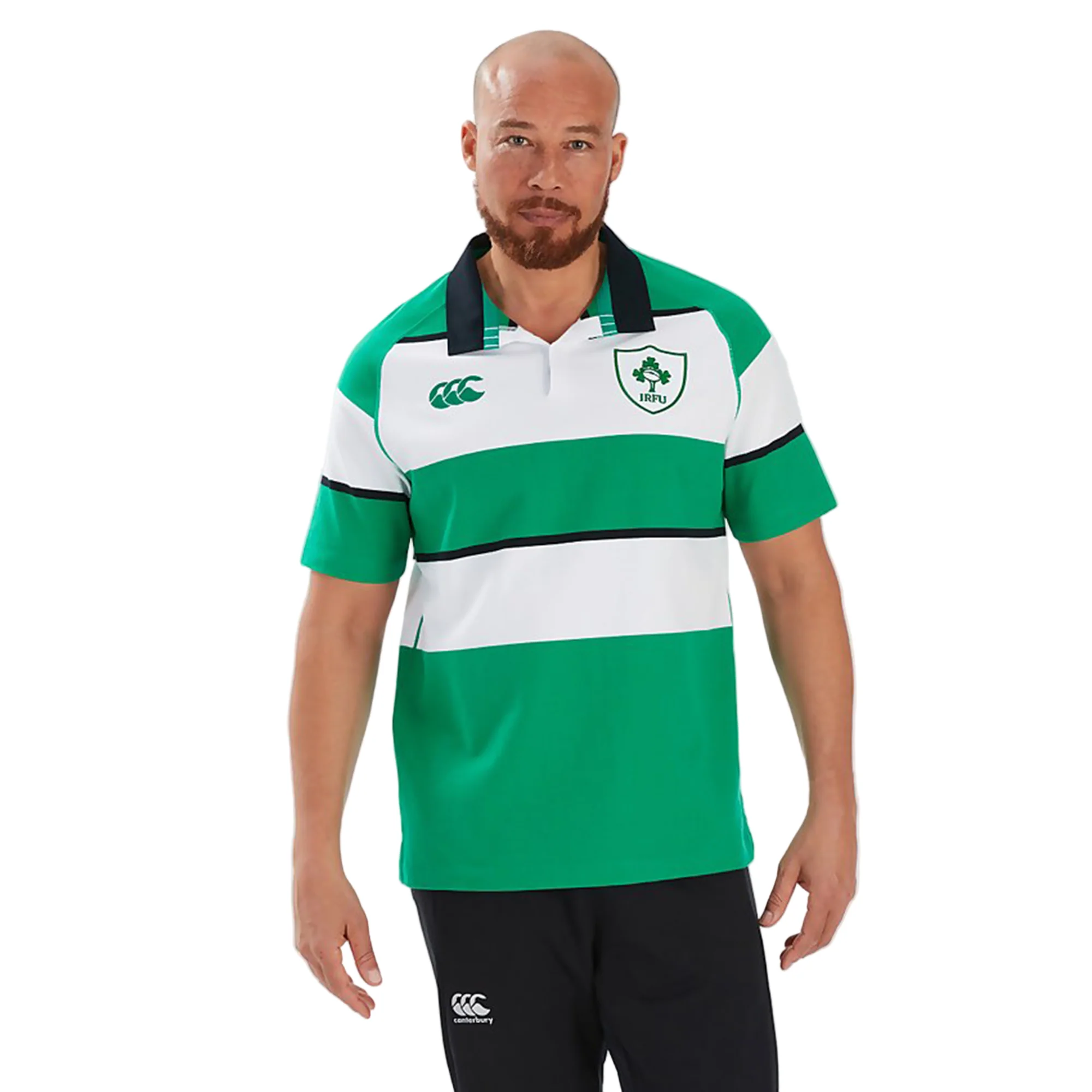 Ireland 25/26 Heritage Hooped Jersey by Canterbury - Image 5