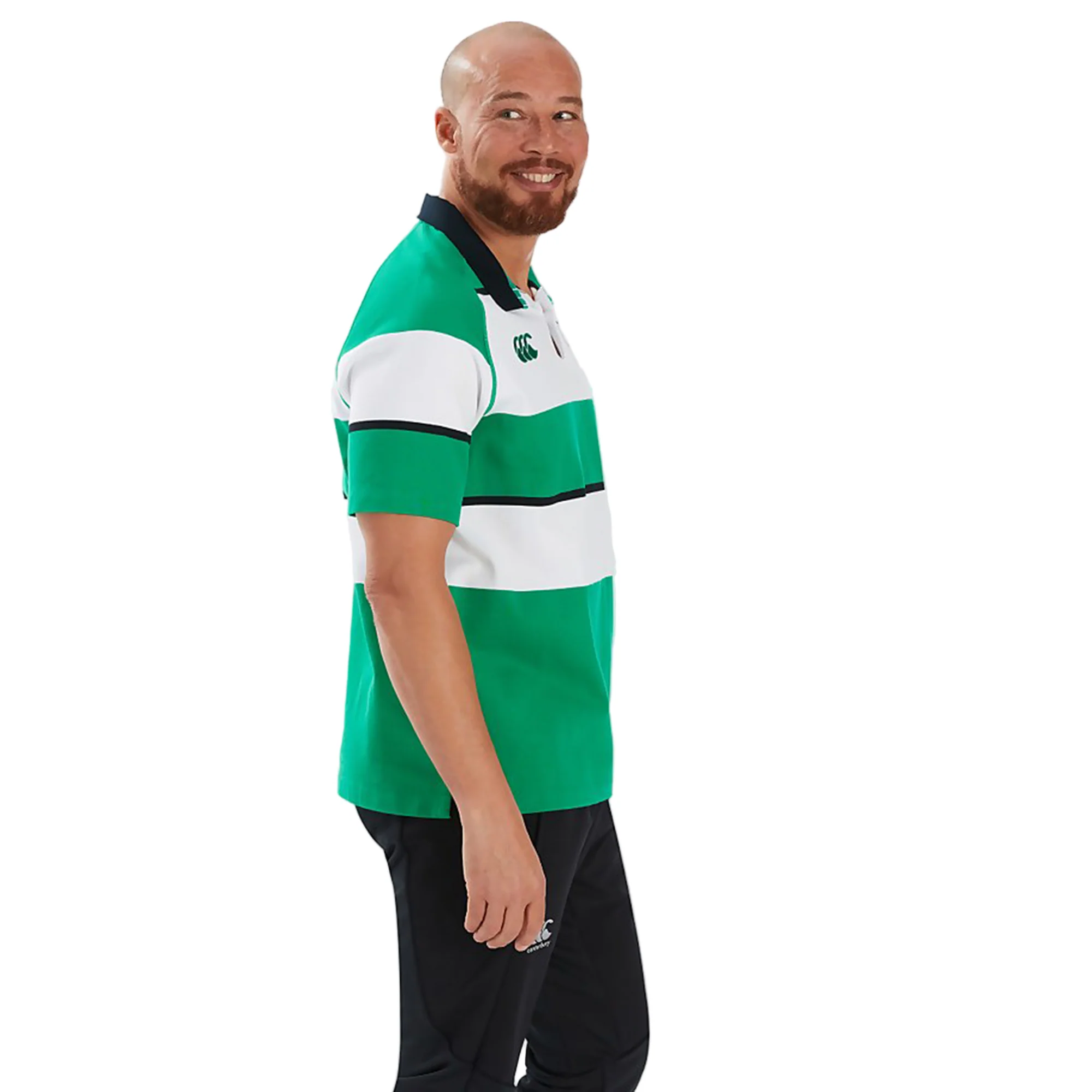 Ireland 25/26 Heritage Hooped Jersey by Canterbury - Image 7