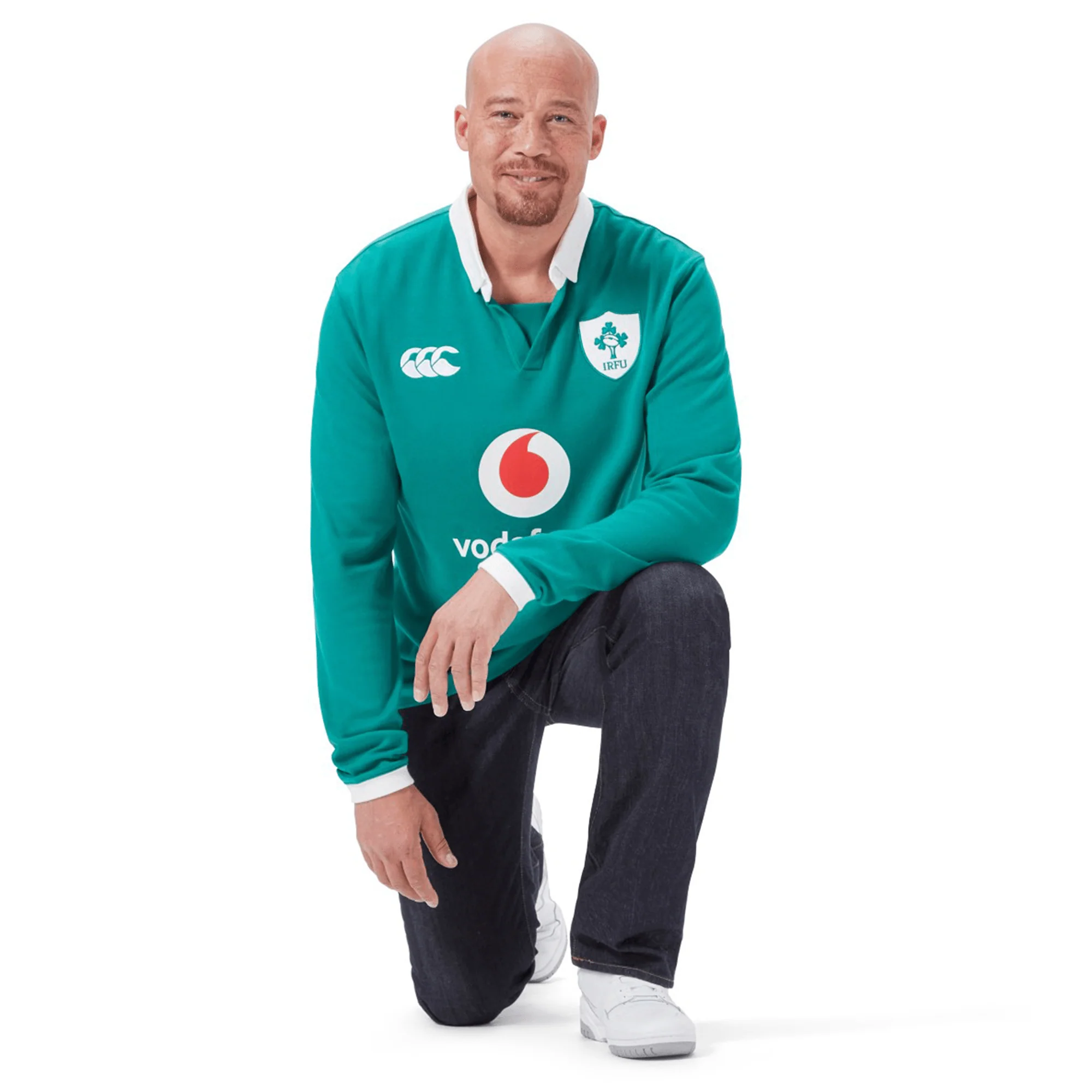 Ireland 25/26 Long Sleeve Classic Home Jersey by Canterbury - Image 6