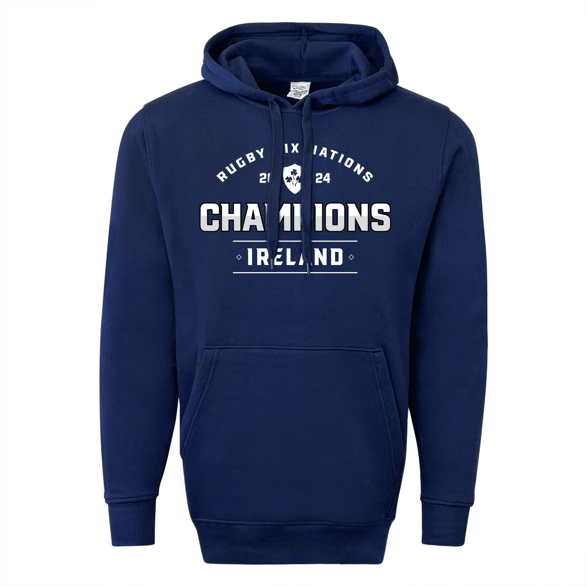 Ireland 6 Nations 2024 Champions 60/40 Hoodie - Image 2