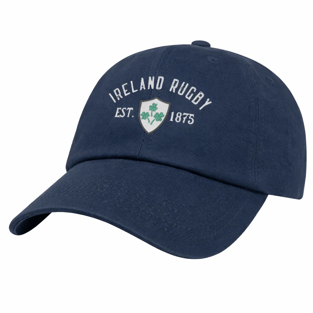 Ireland Rugby 1875 White Logo Dad Cap - Image 4