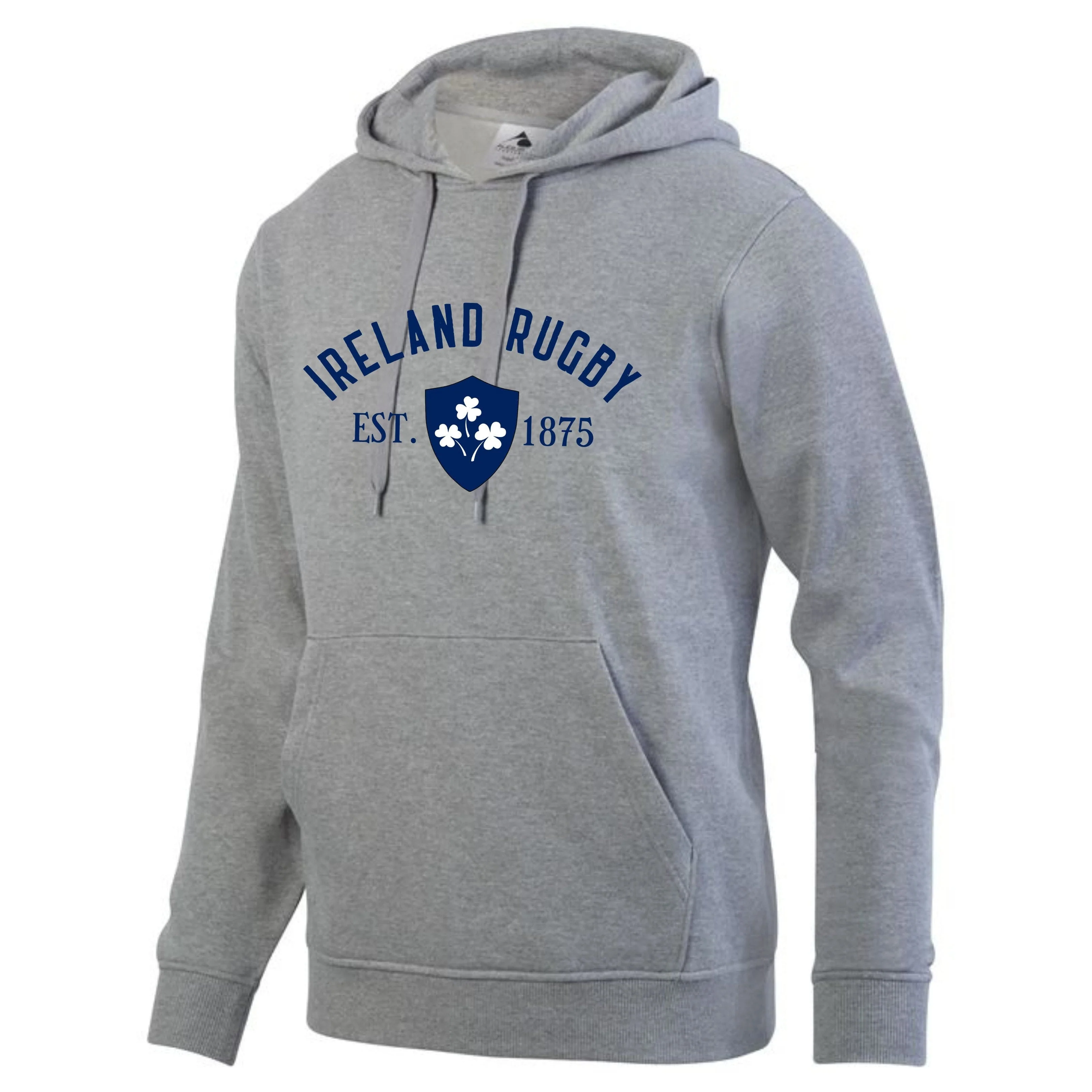 Ireland Rugby Est 1875 60/40 Fleece Hoodie - Image 2