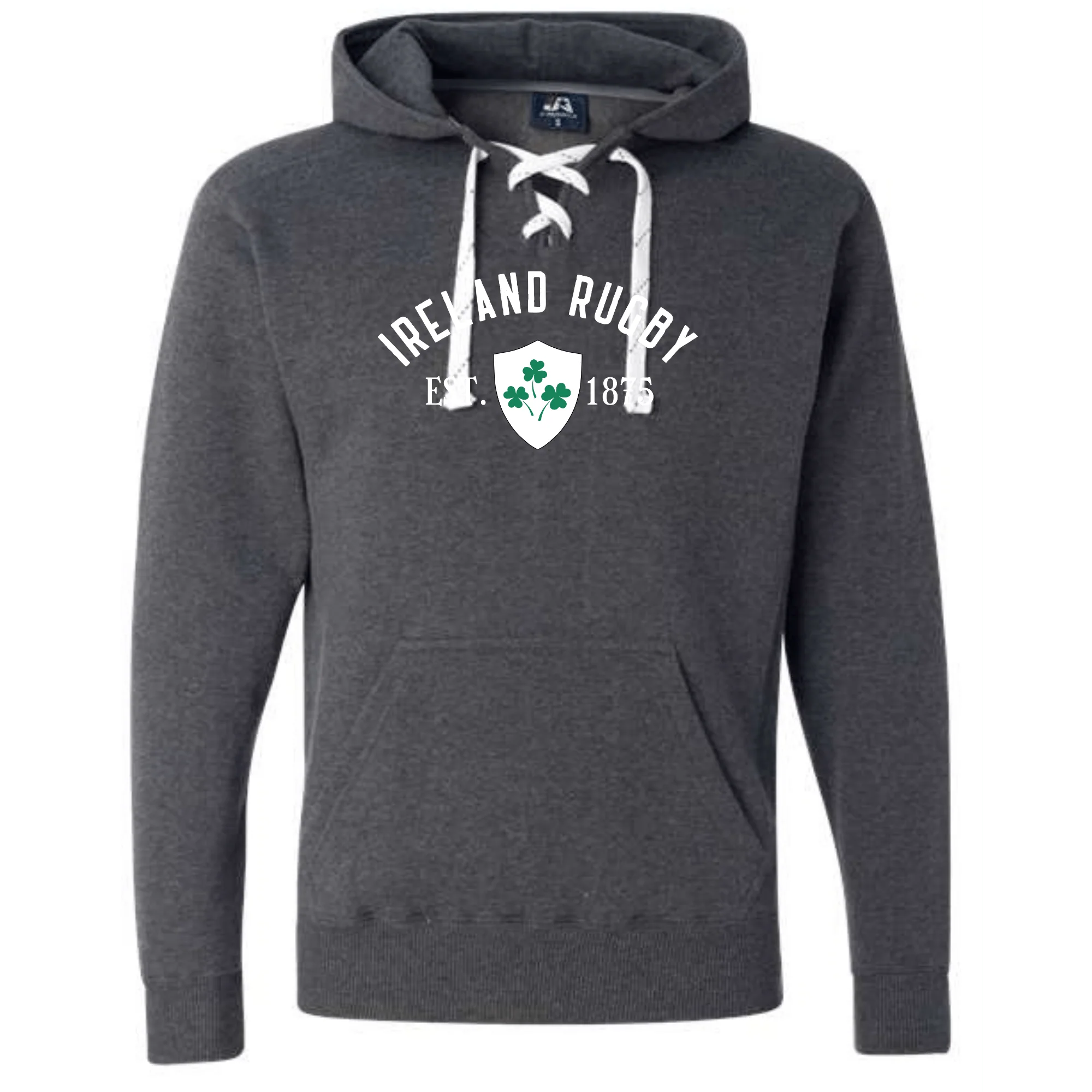 Ireland Rugby Est 1875 Hockey Hoodie - Image 4