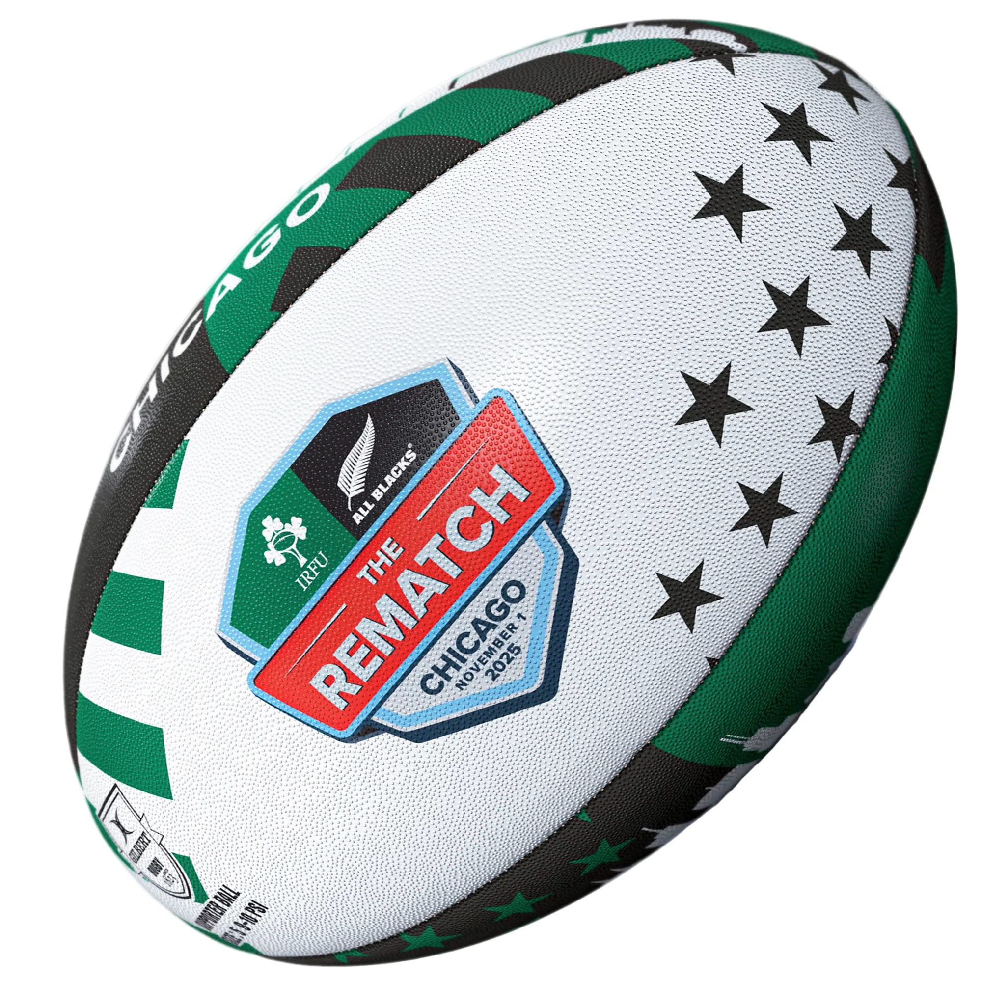 Ireland v All Blacks Chicago 2025 Supporters Ball by Gilbert