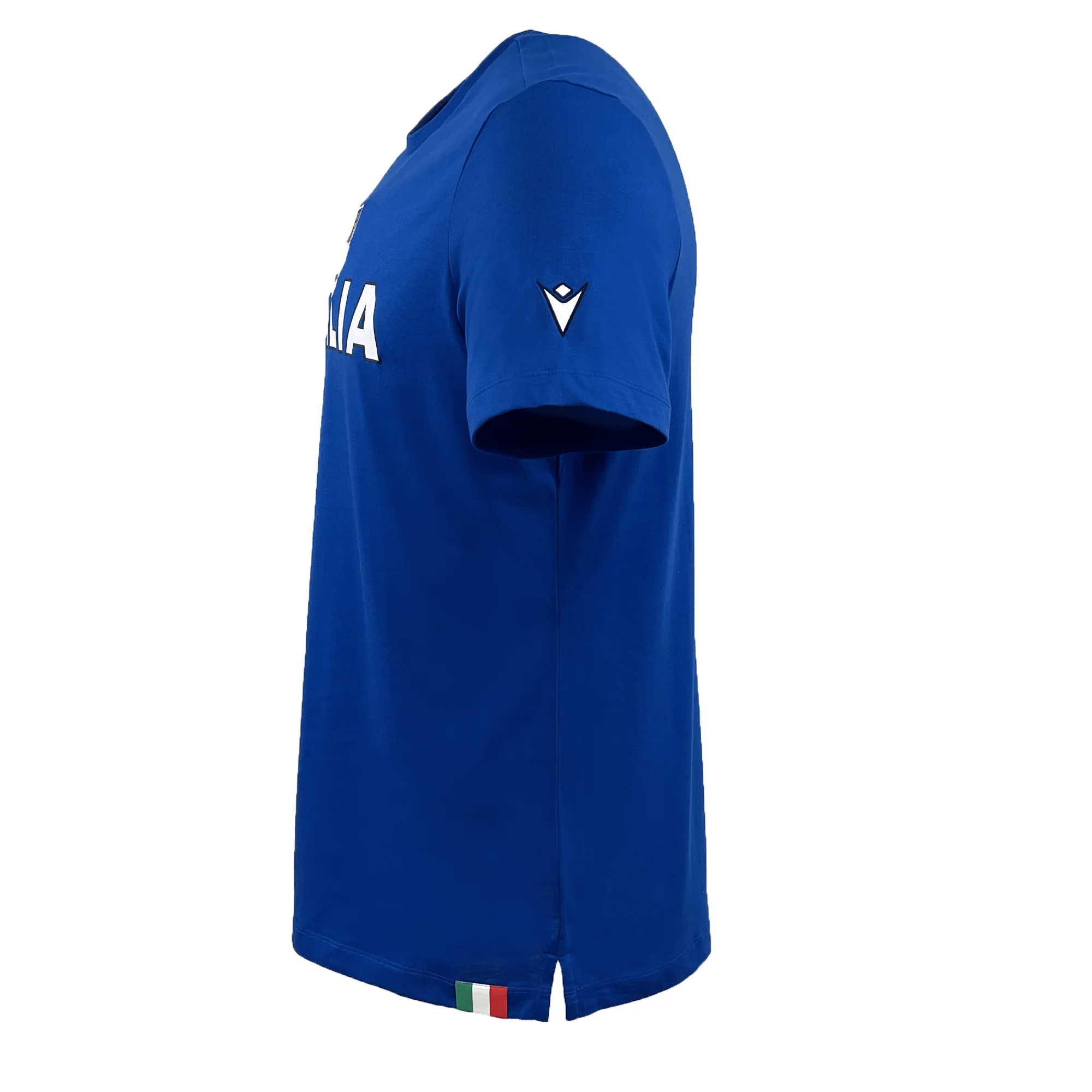 Italy 24/25 Classic Cotton T-Shirt by Macron - Image 3