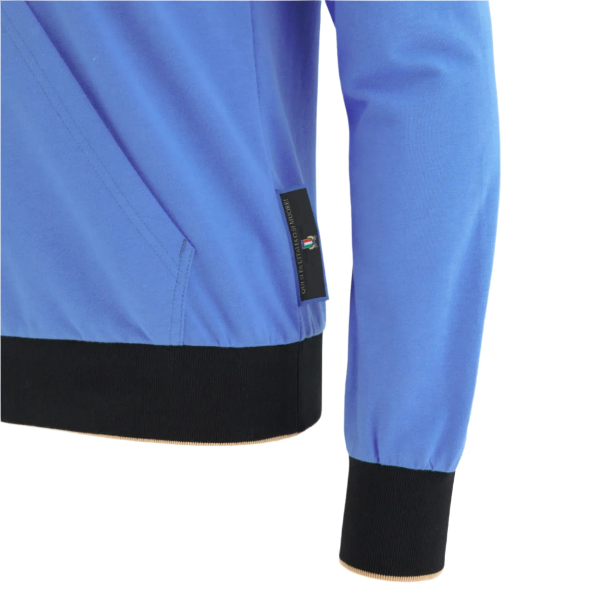 Italy 25/26 Fleece Supporters Hoodie by Macron - Image 4