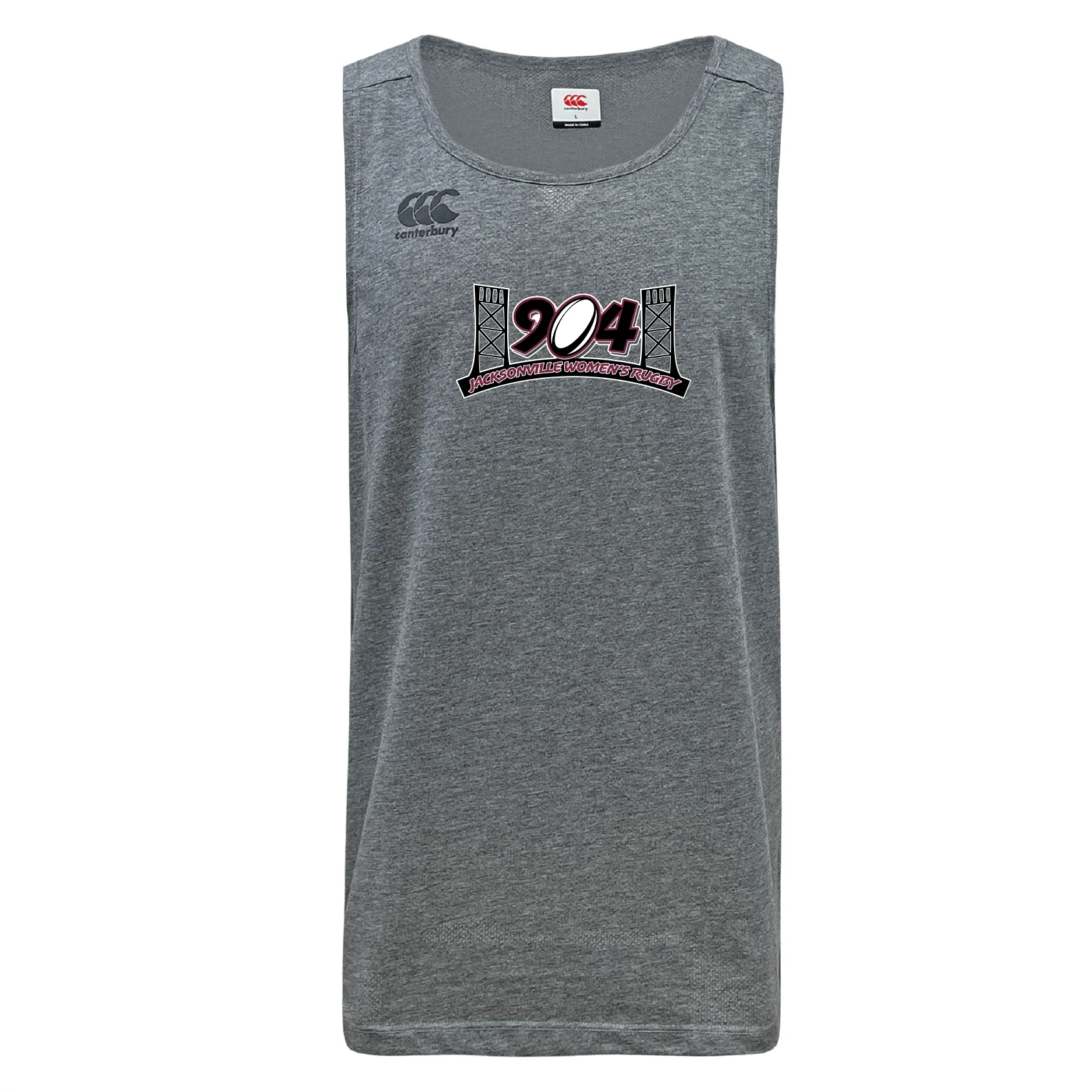 Jacksonville Women's Rugby Tempo Vapodri Singlet by Canterbury - Image 3